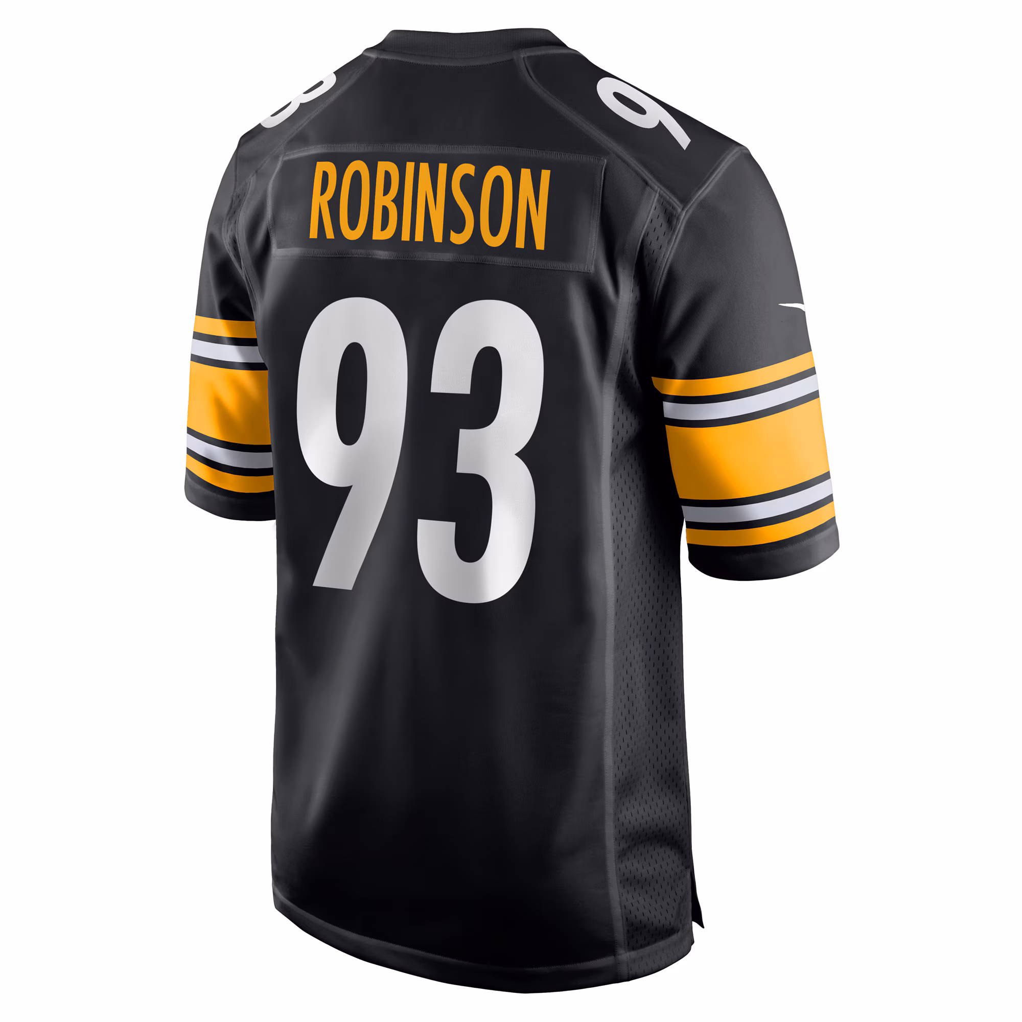 Mark Robinson Pittsburgh Steelers Game Player Jersey - Black