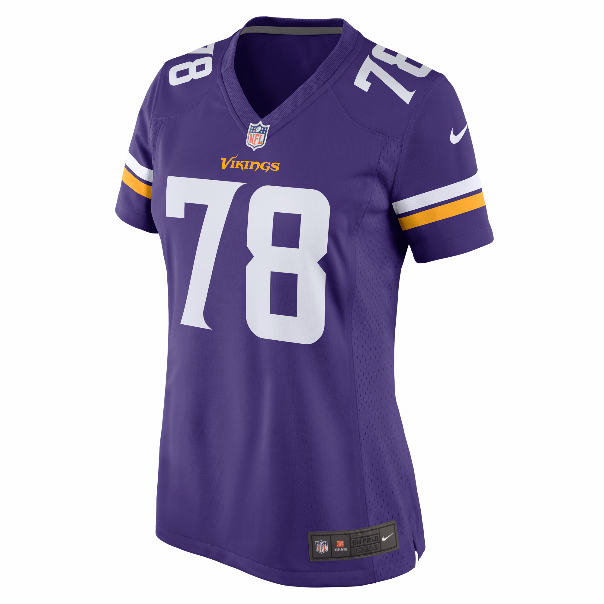 Walter Rouse Minnesota Vikings Women's Game Jersey -  Purple