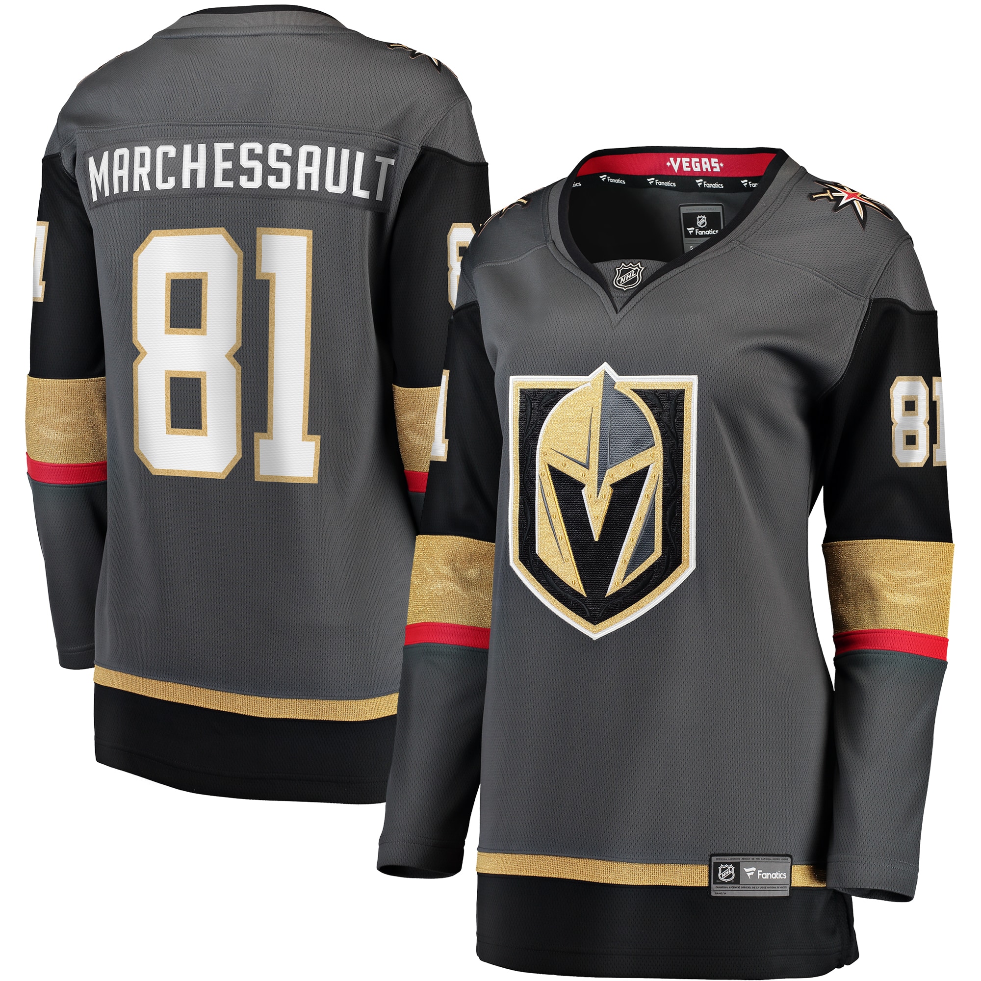 Jonathan Marchessault Vegas Golden Knights Women's Alternate Breakaway Player Jersey - Gray