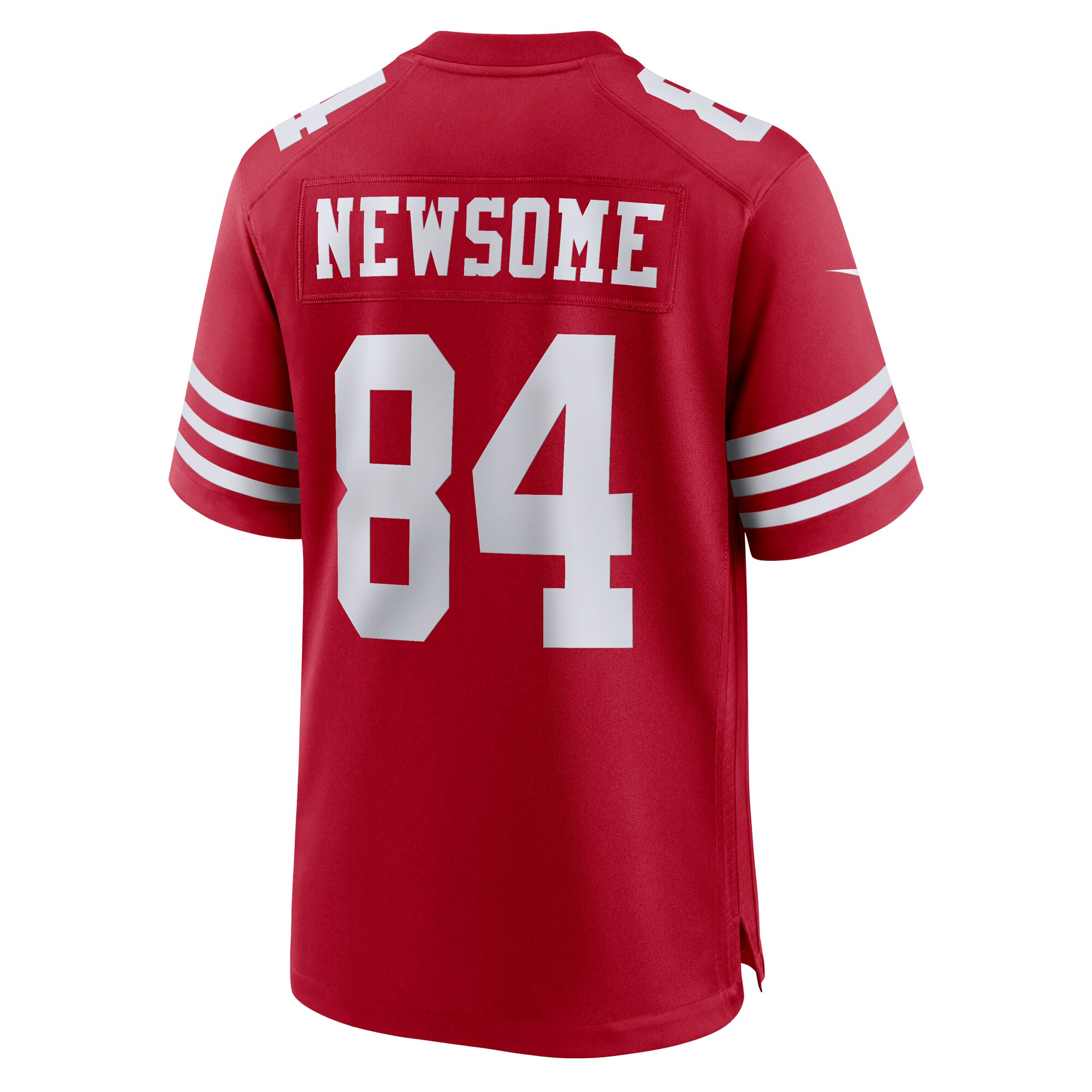Dazz Newsome San Francisco 49ers  Team Game Jersey - Scarlet