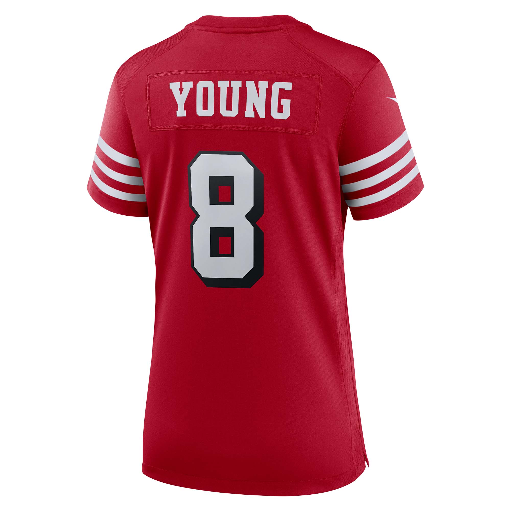 Steve Young San Francisco 49ers  Women's Alternate Game Jersey - Scarlet