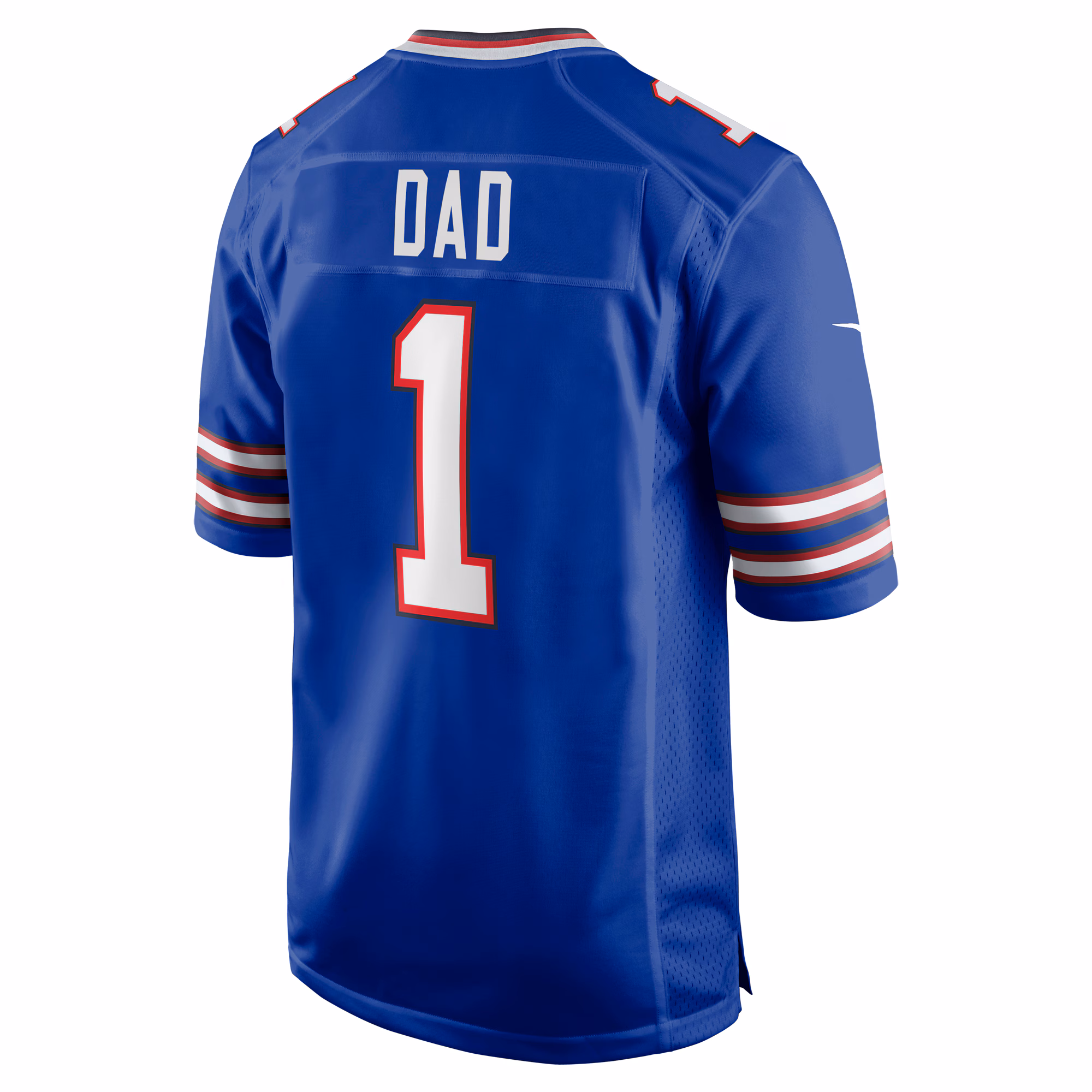 Number 1 Dad Buffalo Bills Game Jersey - Royal