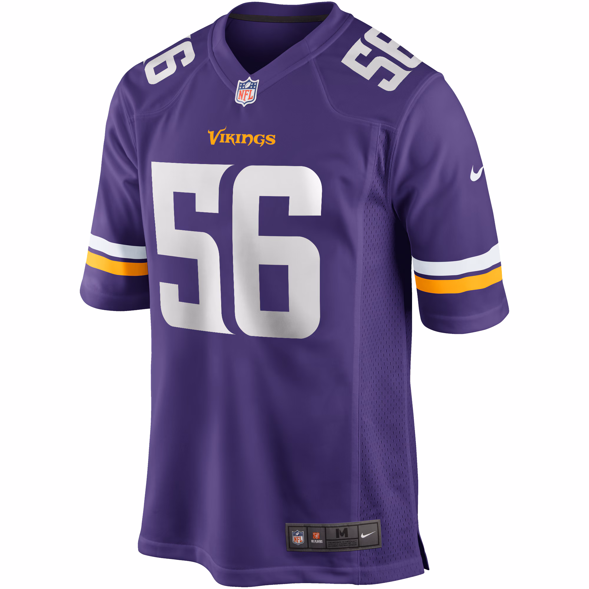 Chris Doleman Minnesota Vikings Game Retired Player Jersey - Purple