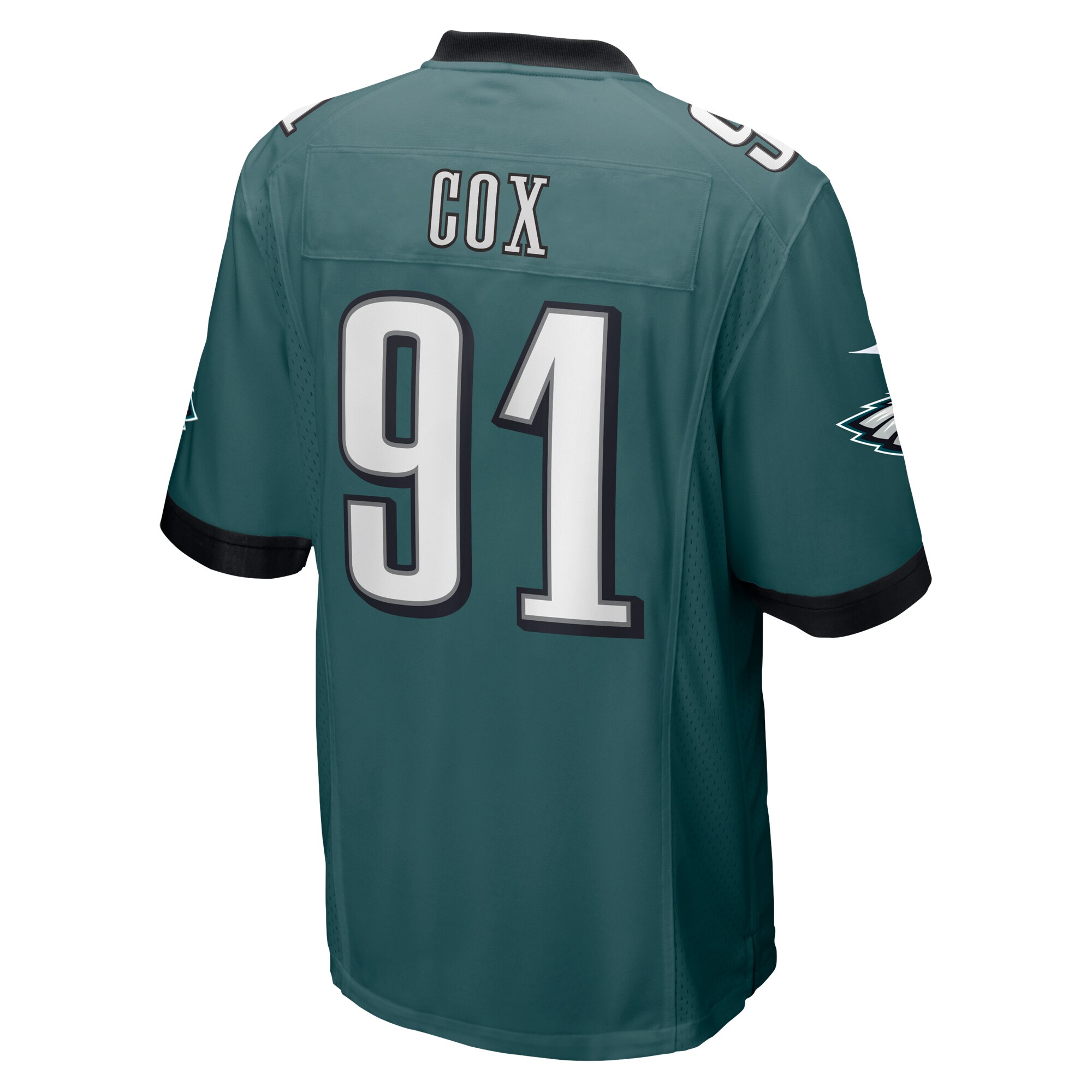 Fletcher Cox Philadelphia Eagles  Super Bowl LVII Patch Game Jersey - Midnight Green
