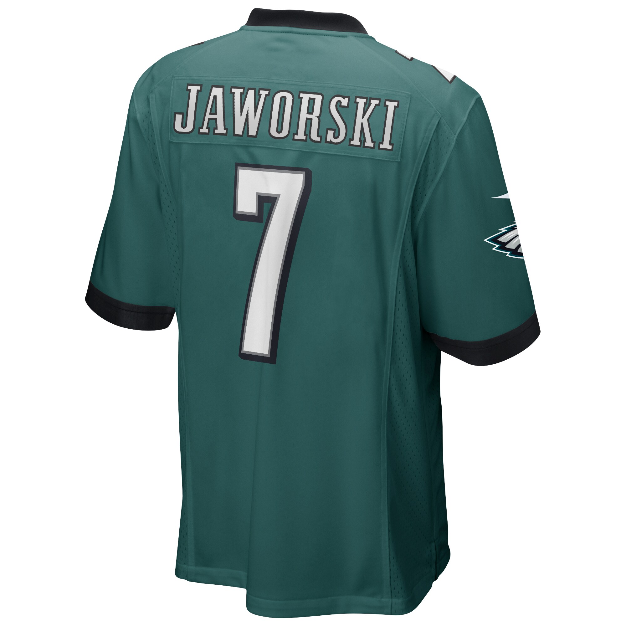Ron Jaworski Philadelphia Eagles Game Retired Player Jersey - Midnight Green