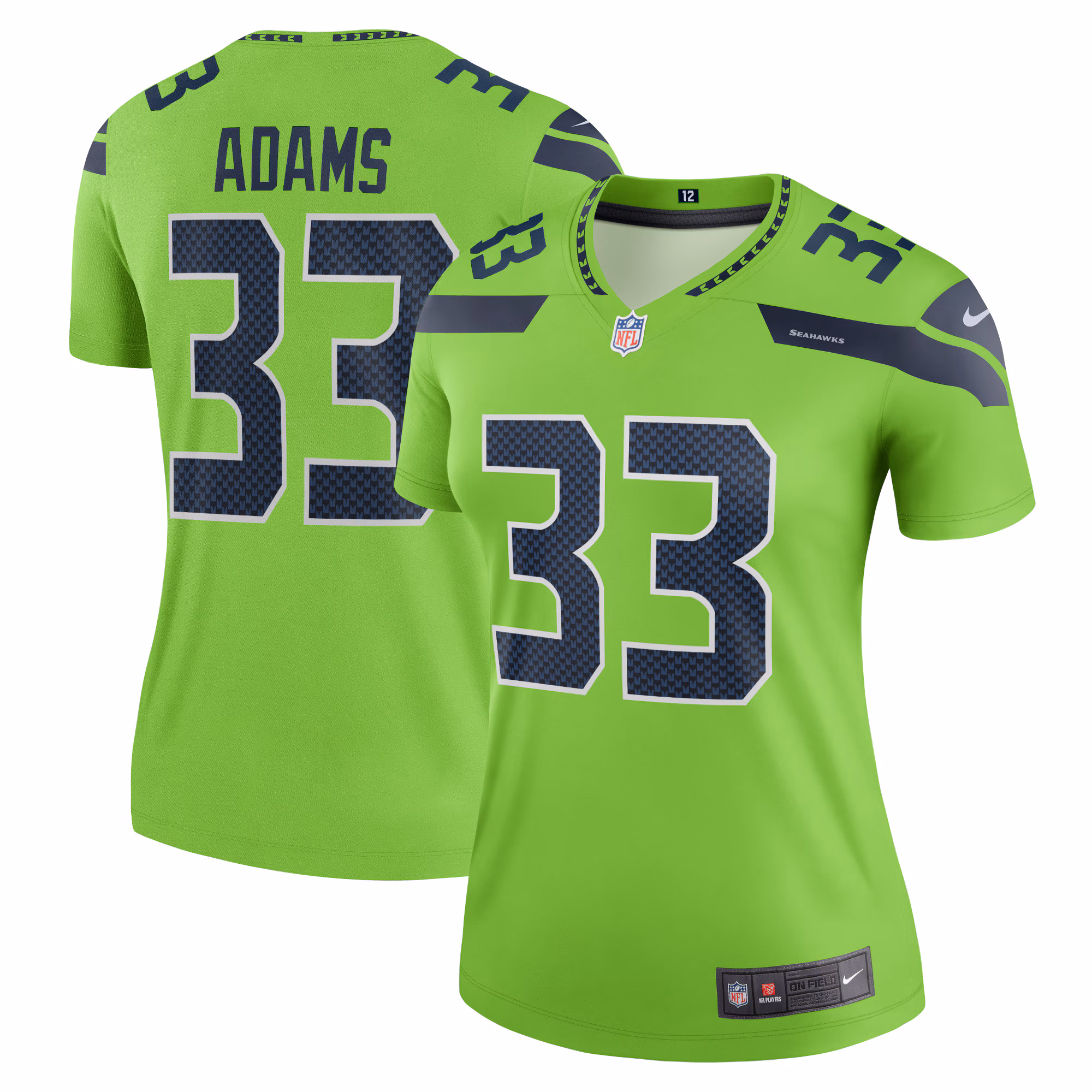 Jamal Adams Seattle Seahawks Women's Legend Jersey - Neon Green