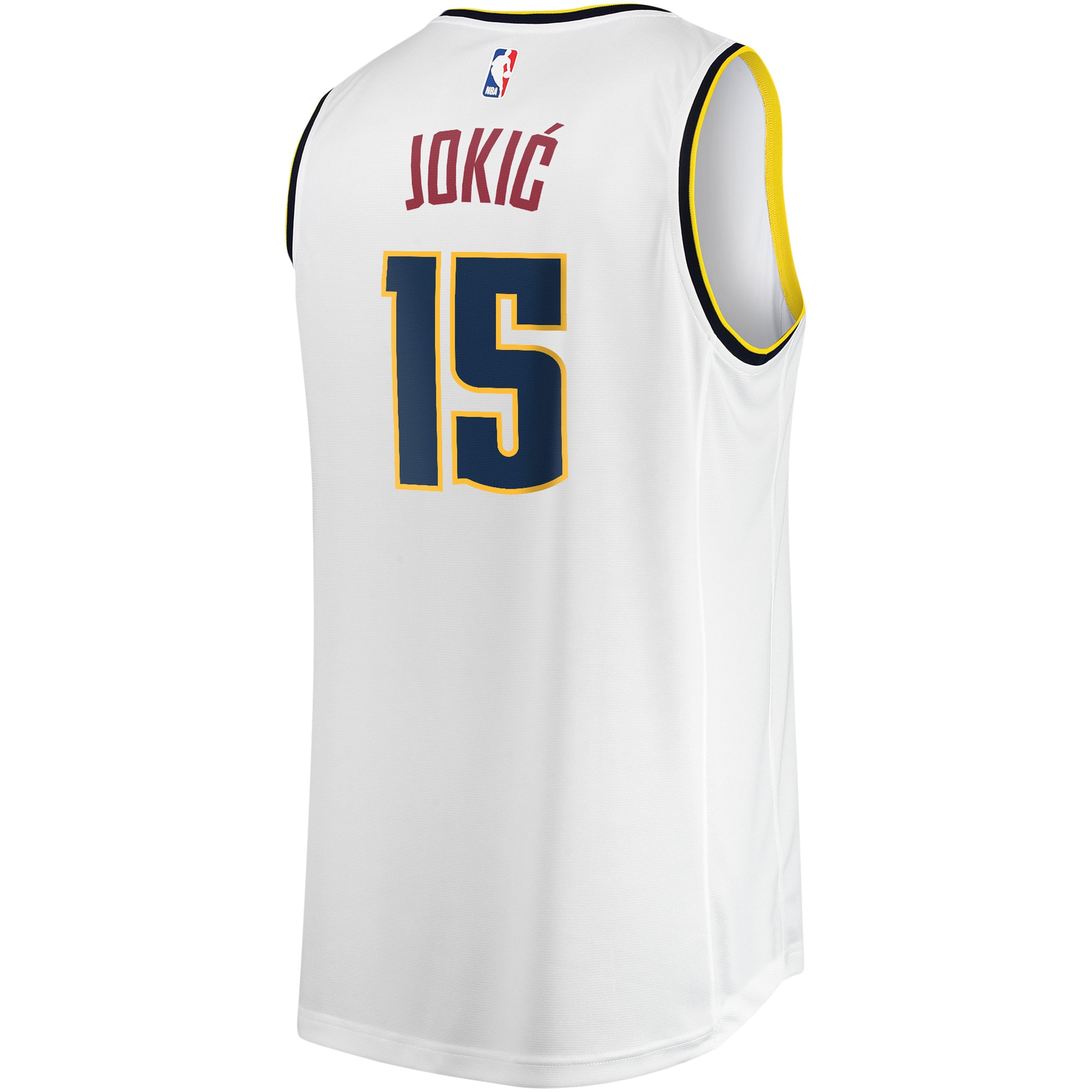 Nikola Jokic Denver Nuggets  Youth Fast Break Player Jersey - Association Edition - White