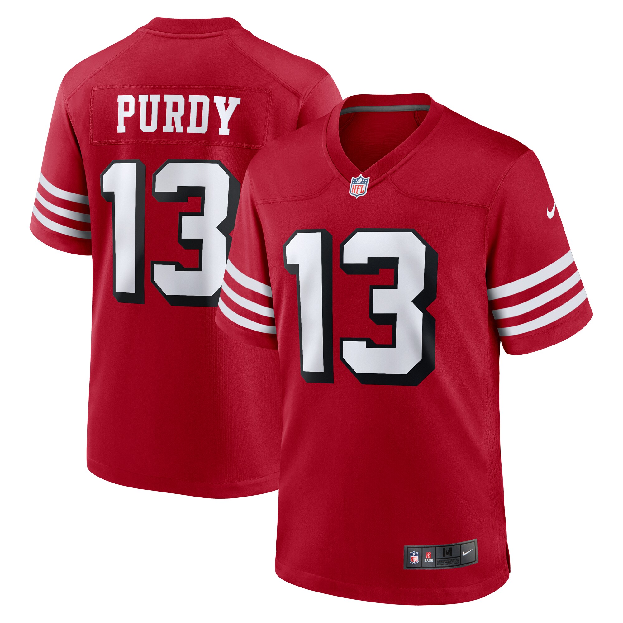 Brock Purdy San Francisco 49ers  Alternate Game Player Jersey - Scarlet