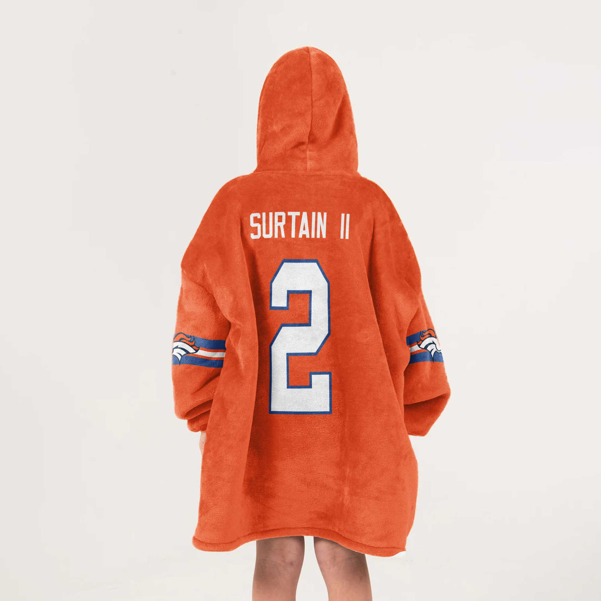 Kid P.S 2 Captain Denver Football Unisex Blanket Hoodie