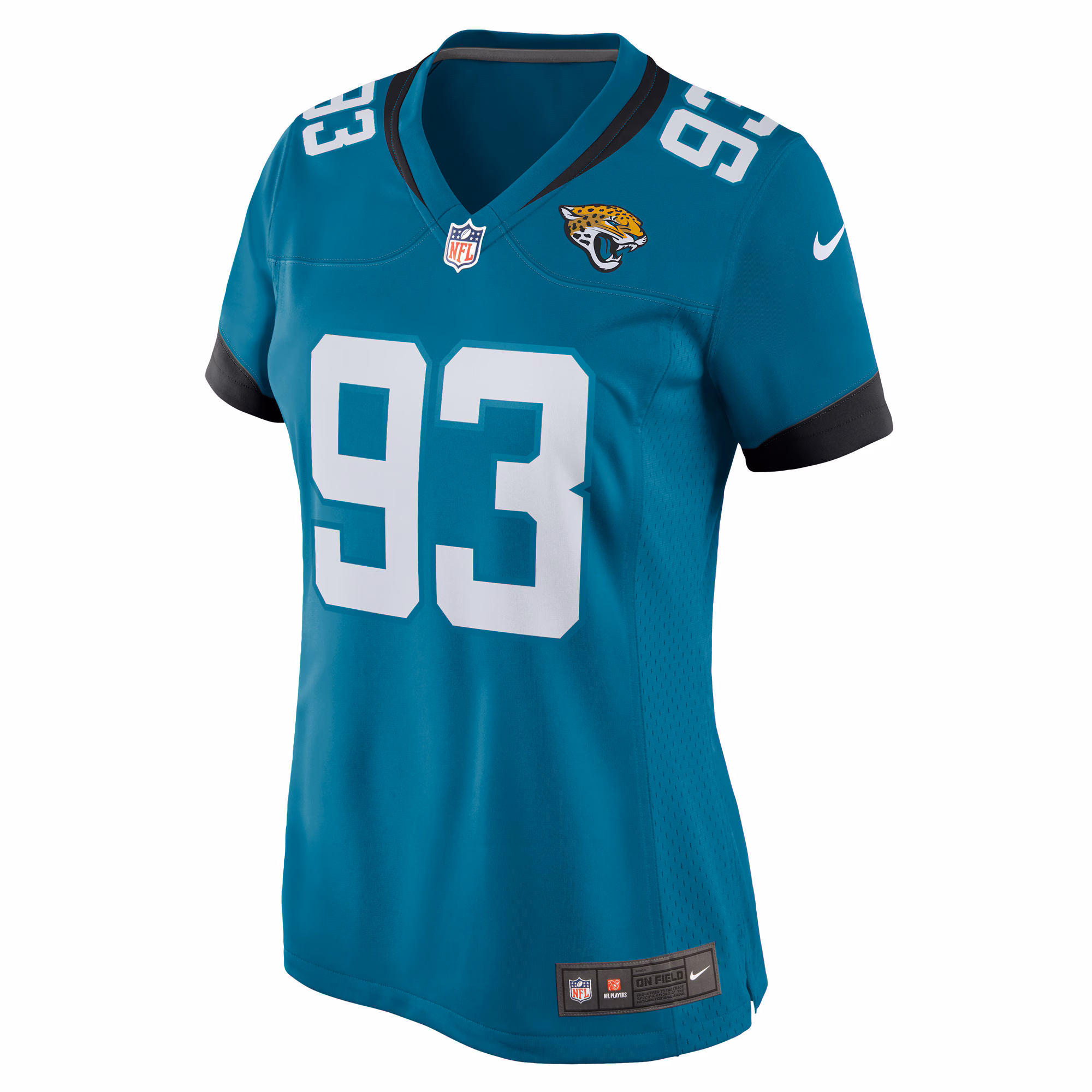Tyler Lacy Jacksonville Jaguars Women's Team Game Jersey -  Teal