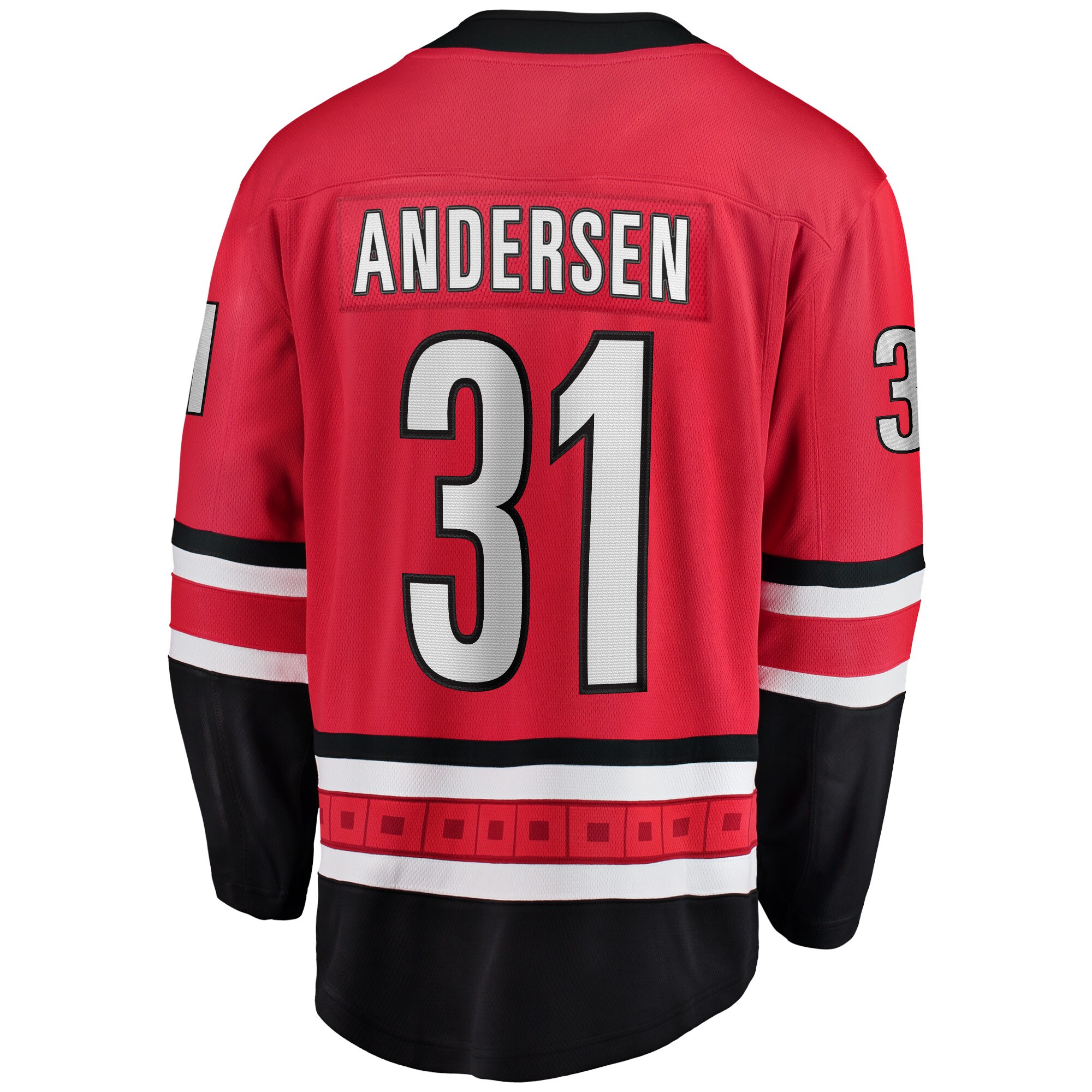 Frederik Andersen Carolina Hurricanes Home Breakaway Player Jersey - Red