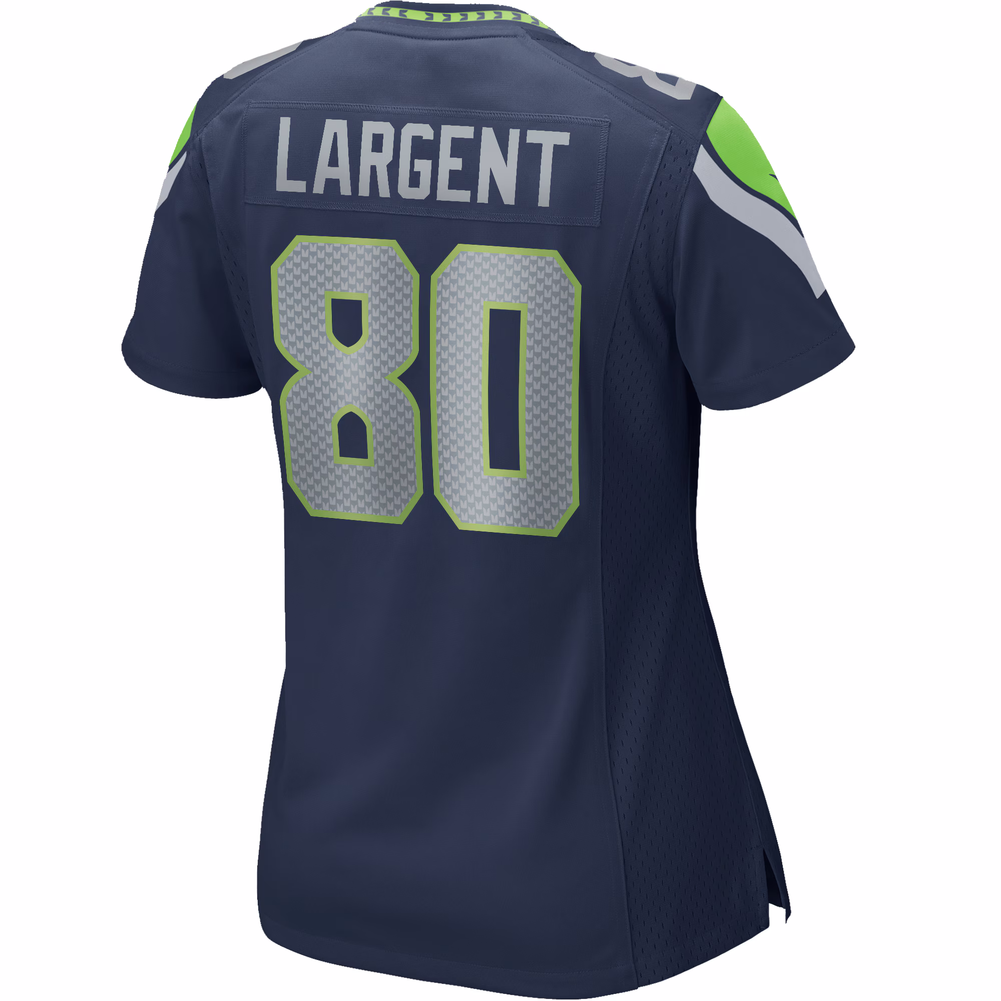 Steve Largent Seattle Seahawks Women's Throwback Retired Player Game Jersey - Royal