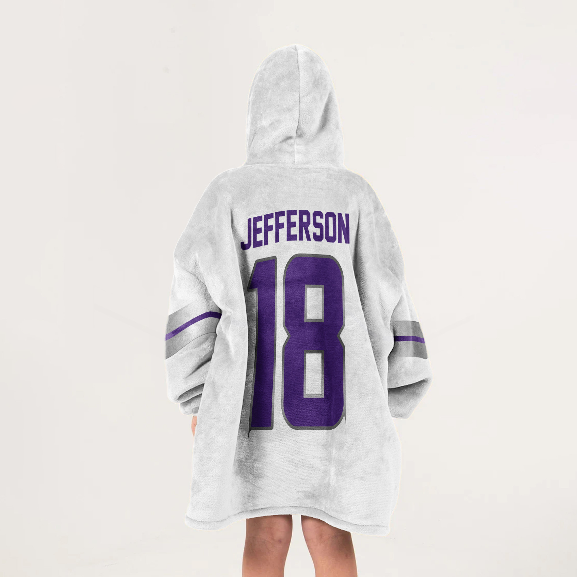 18 Minnesota Football Unisex Blanket Hoodie