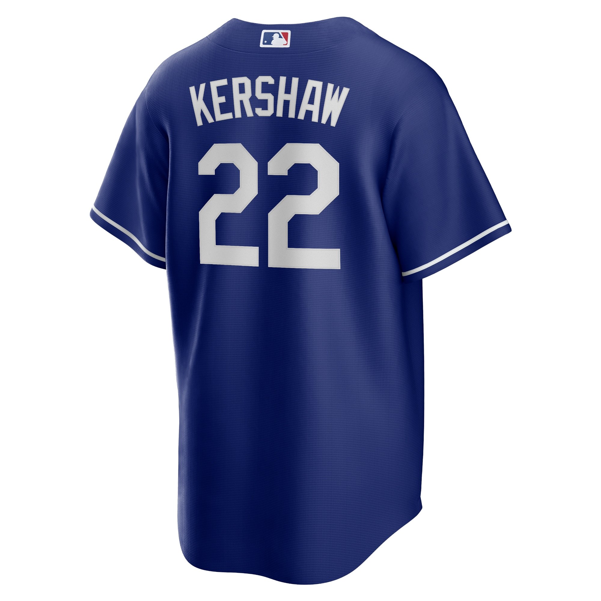 Men's Los Angeles Dodgers Clayton Kershaw  Royal Alternate Replica Player Name Jersey