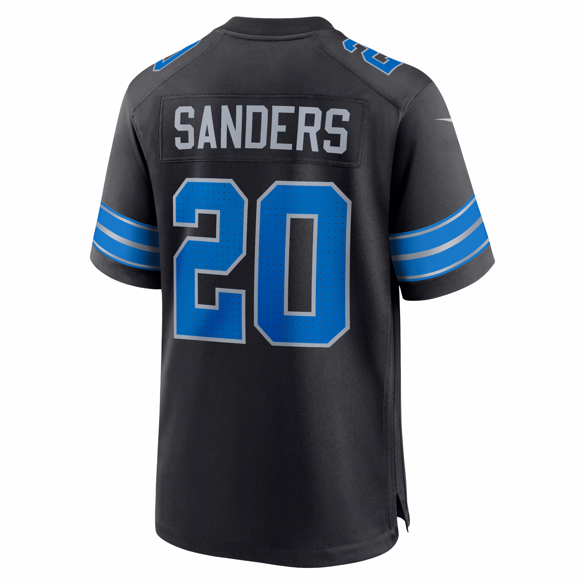 Barry Sanders Detroit Lions 2nd Alternate Retired Player Game Jersey - Black