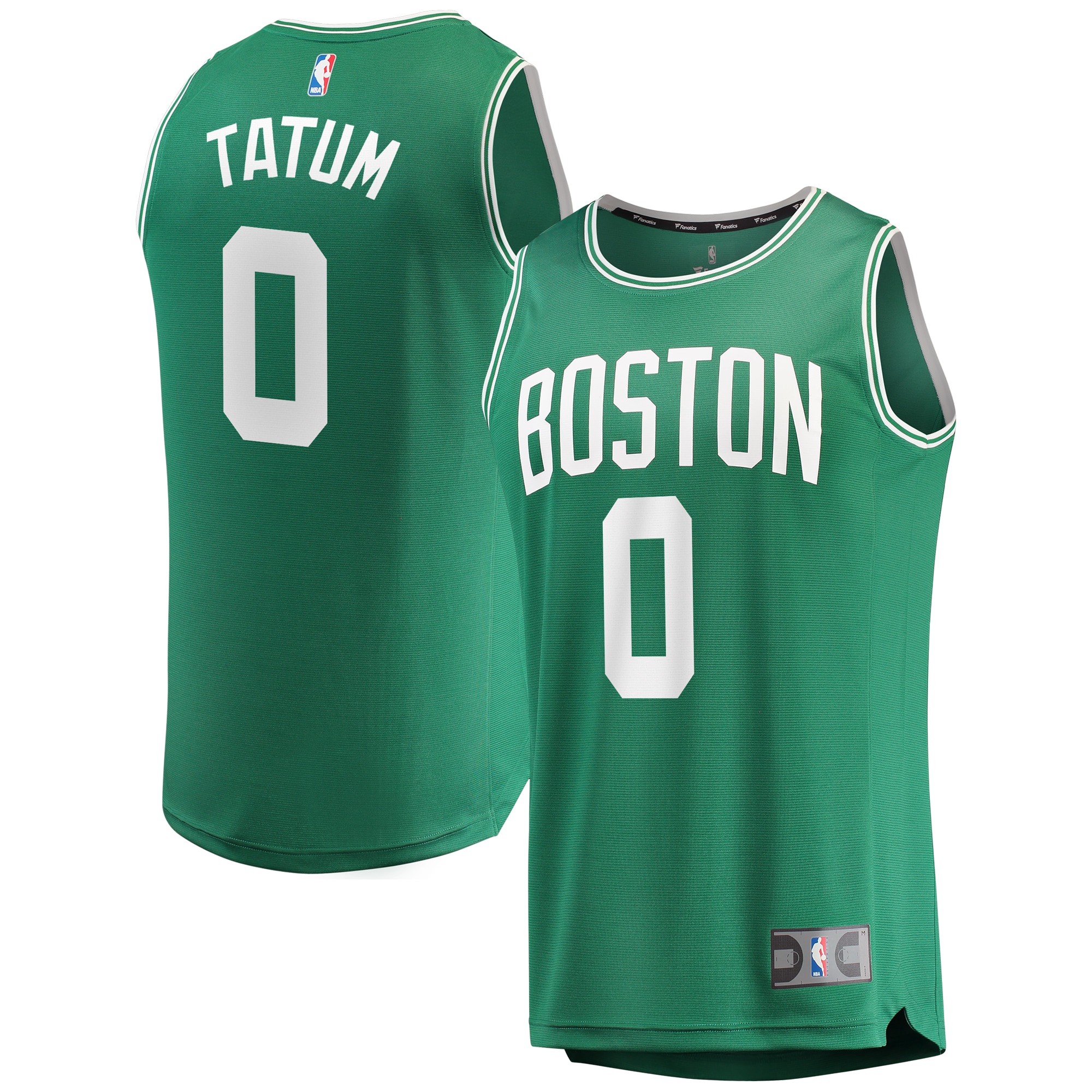 Jayson Tatum Boston Celtics  Fast Break Replica Jersey Kelly Green - Icon Edition