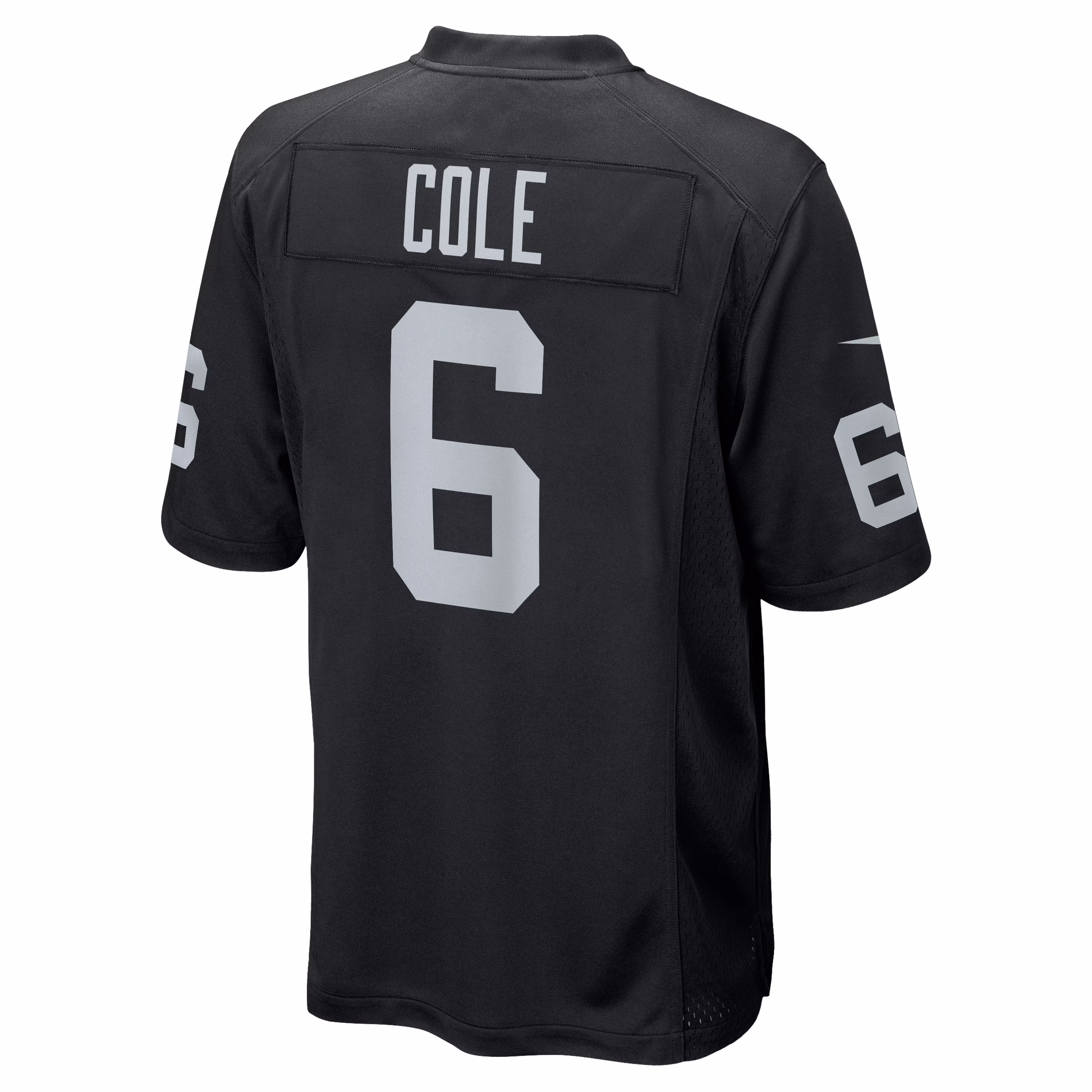 AJ Cole Las Vegas Raiders Game Jersey - Black