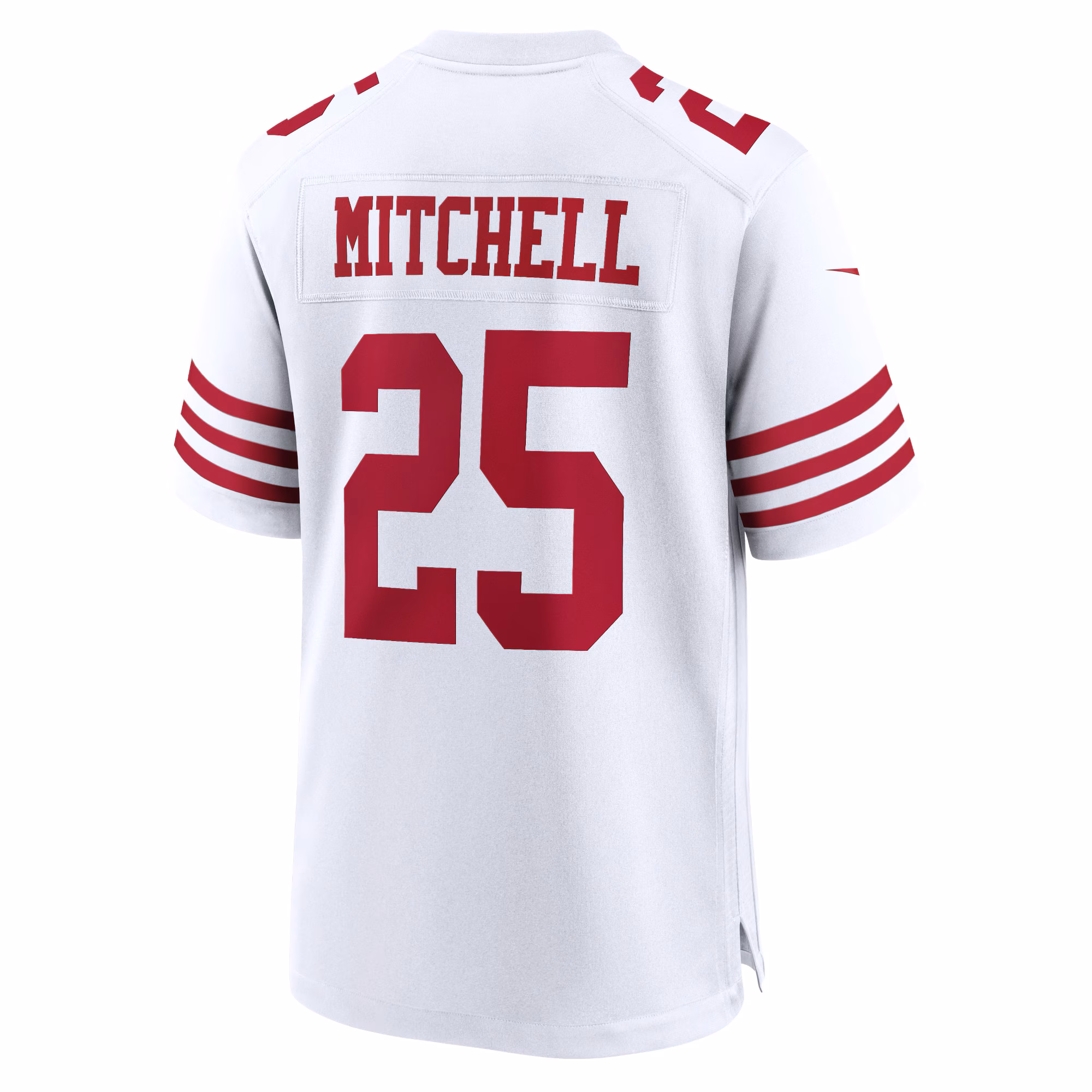 Elijah Mitchell San Francisco 49ers Team Player Game Jersey - Scarlet