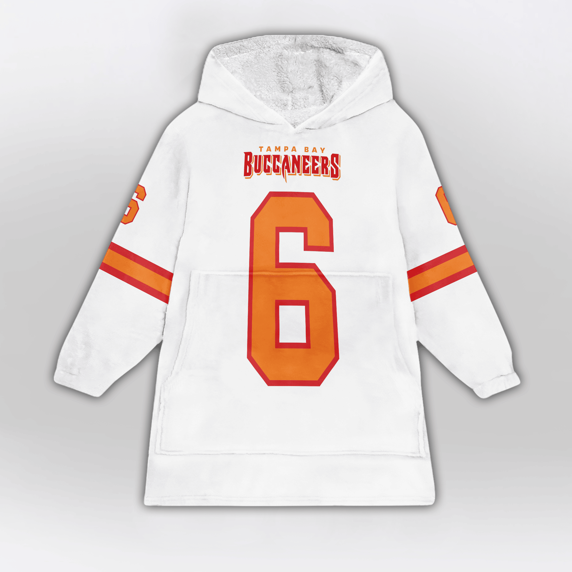 Kid B.M 6 Tampa Bay Football Unisex Blanket Hoodie