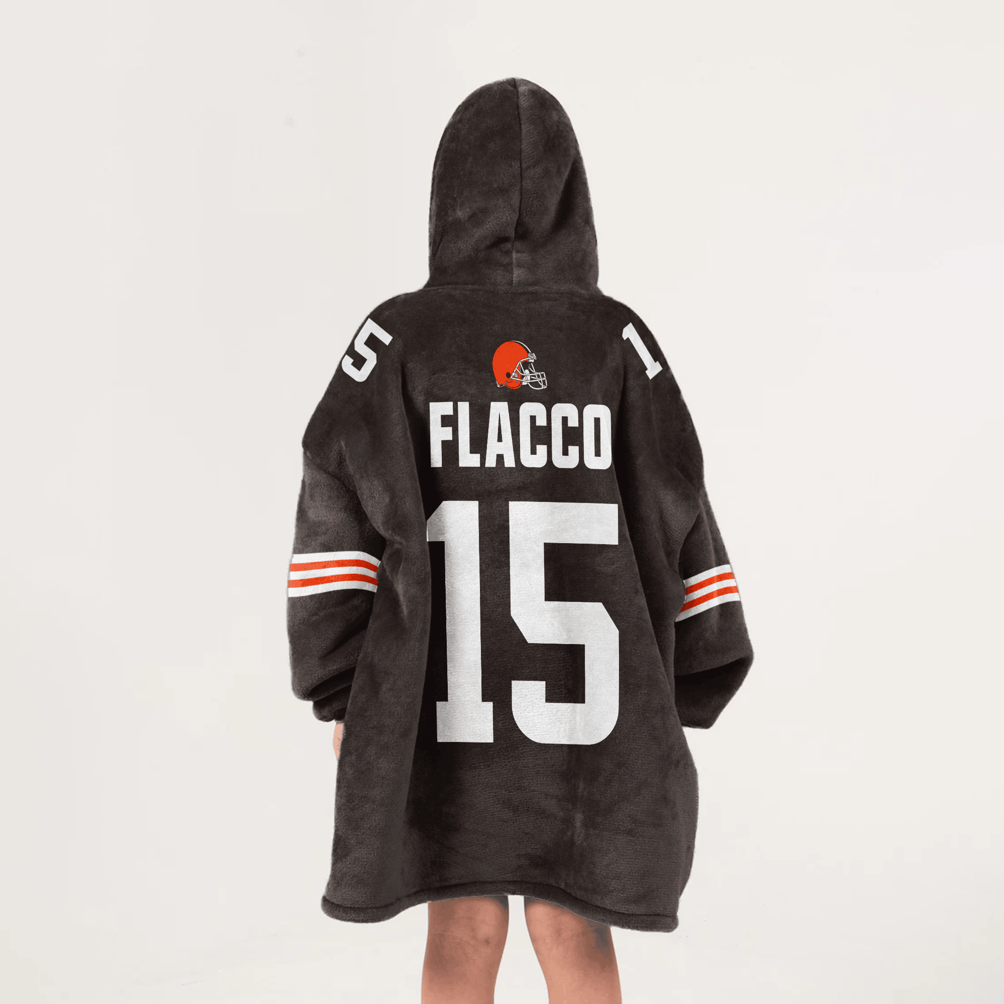 Captain J.F 15 Cleveland Football Unisex Blanket Hoodie