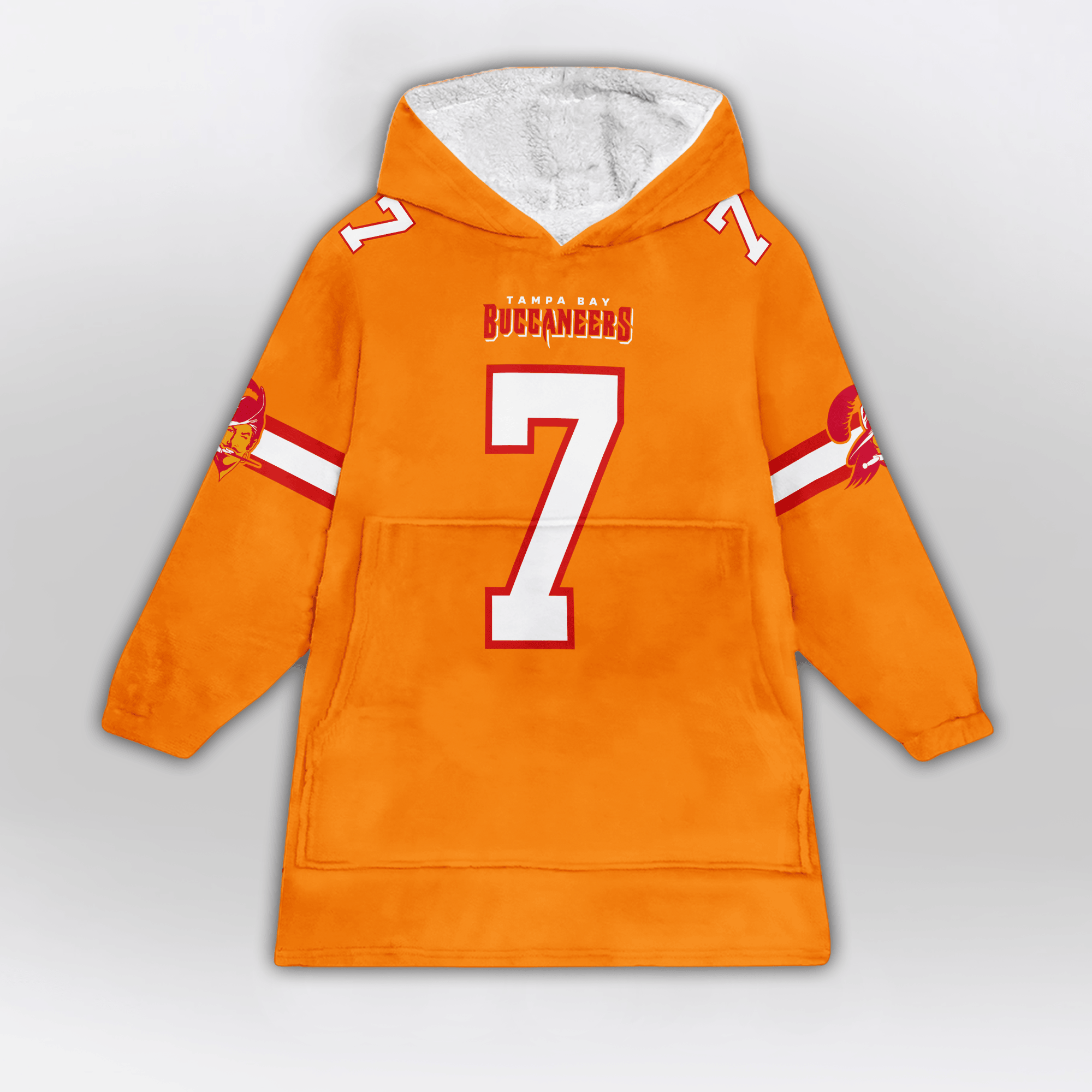 Kid B.I 7 Tampa Bay Football 50th Season Game Unisex Blanket Hoodie