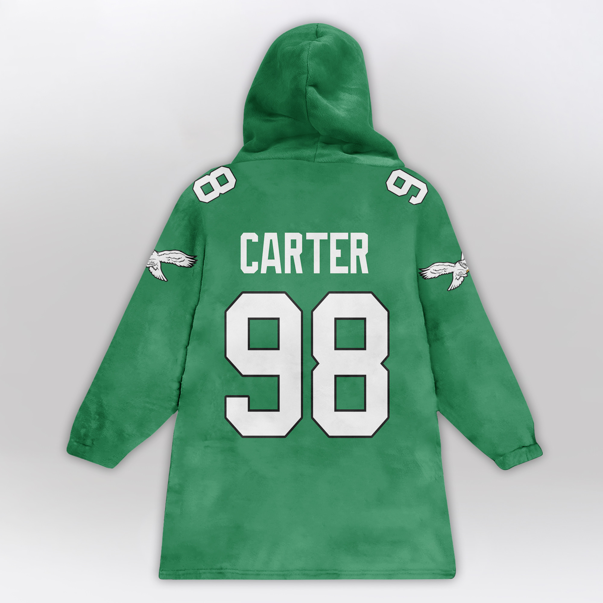 Kid J.C 98 Philadelphia Football Unisex Blanket Hoodie