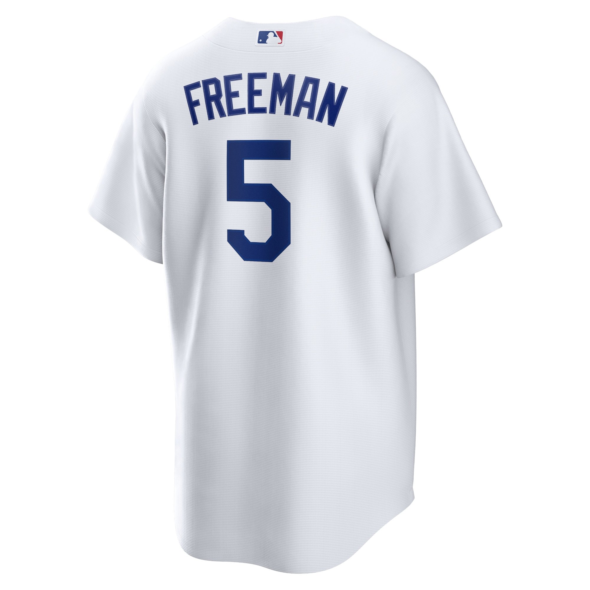 Men's Los Angeles Dodgers Freddie Freeman  White Replica Player Jersey