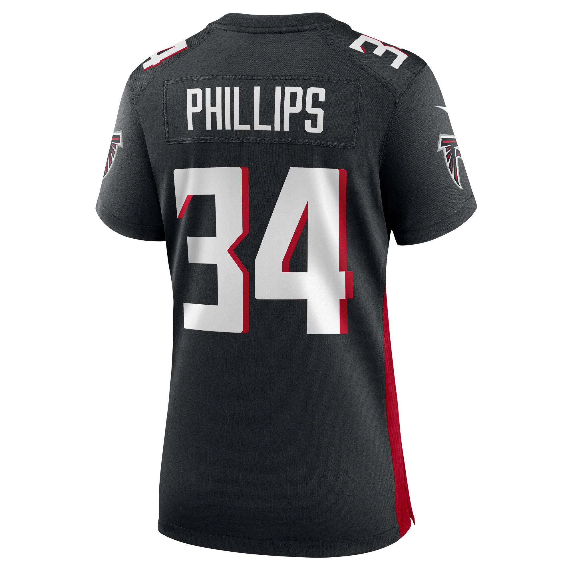 Clark Phillips III Atlanta Falcons Women's Team Game Jersey -  Black