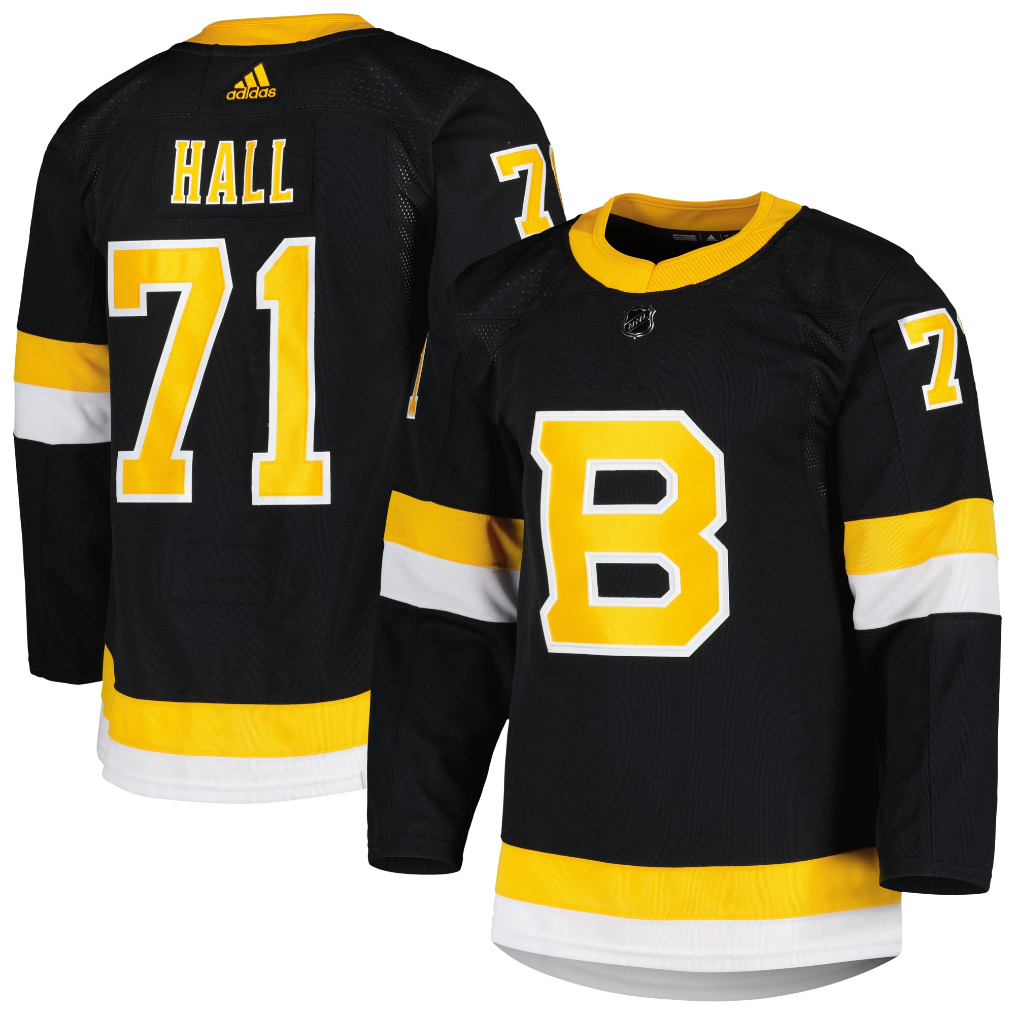 Taylor Hall Boston Bruins  Primegreen Authentic Pro Alternate Player Jersey - Black