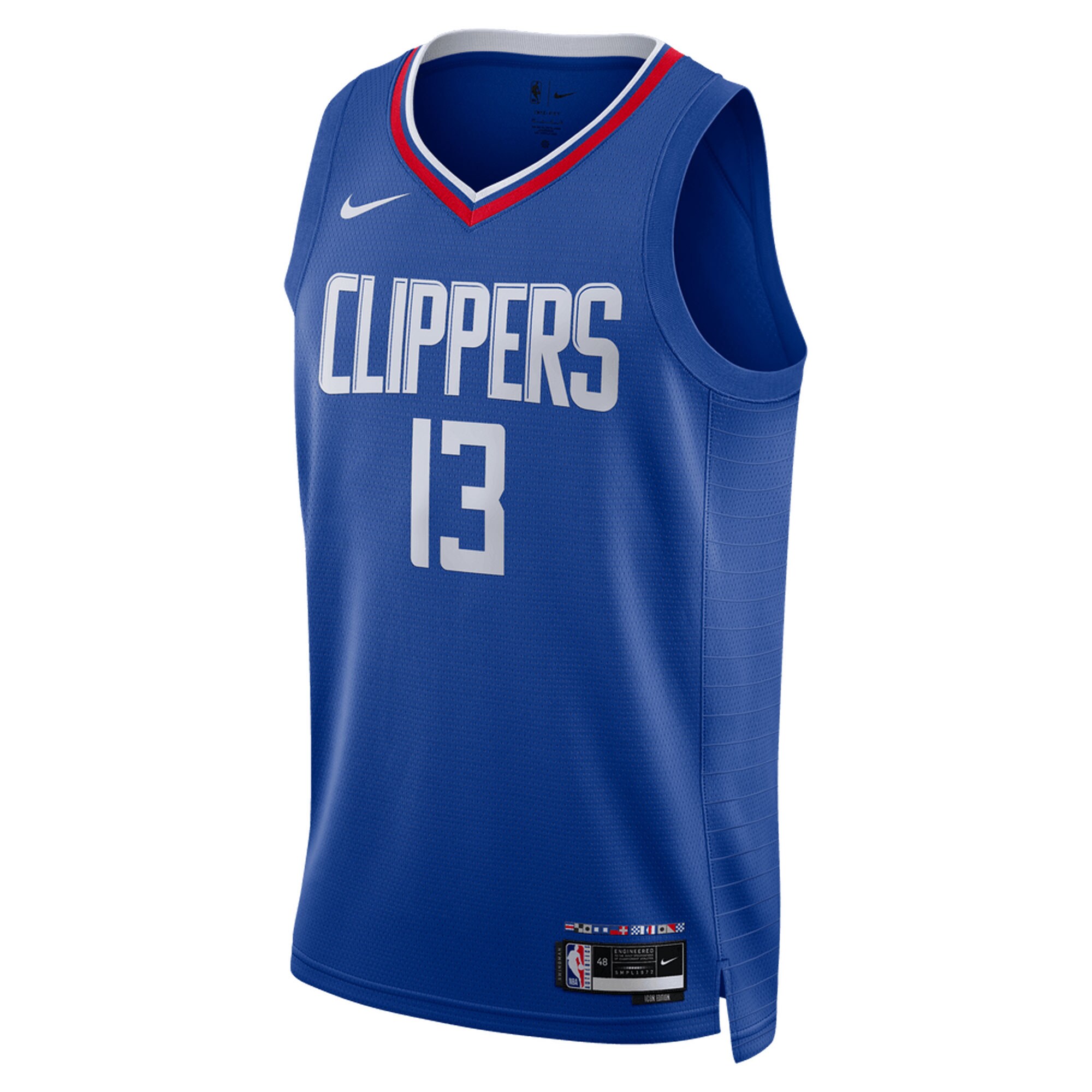 Paul George LA Clippers Unisex Swingman Jersey - Icon Edition - Royal