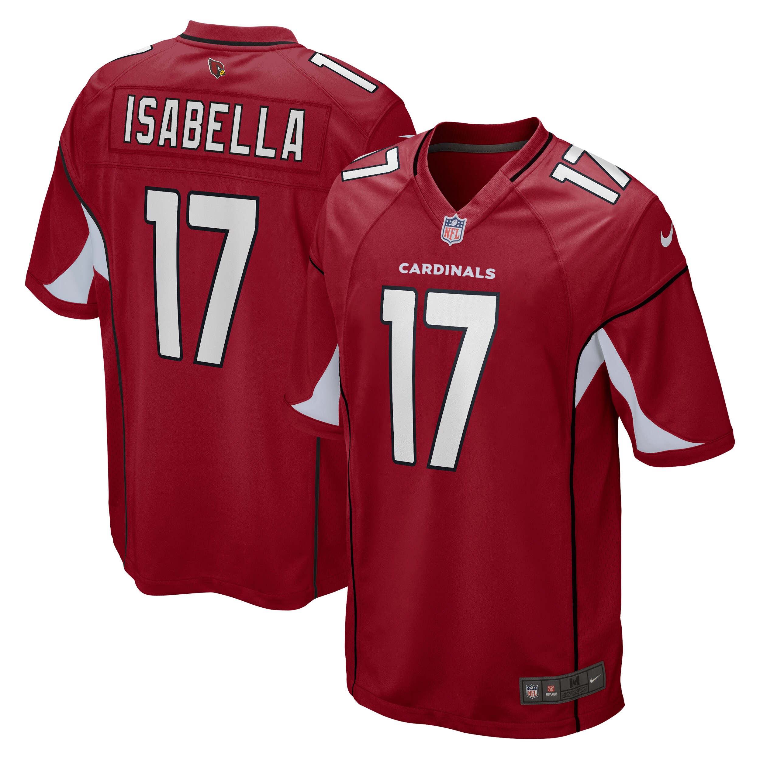 Andy Isabella Arizona Cardinals  Game Player Jersey - Cardinal