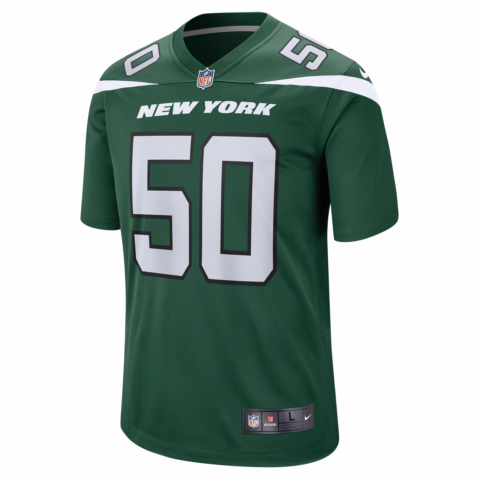Bradlee Anae New York Jets Game Player Jersey - Gotham Green