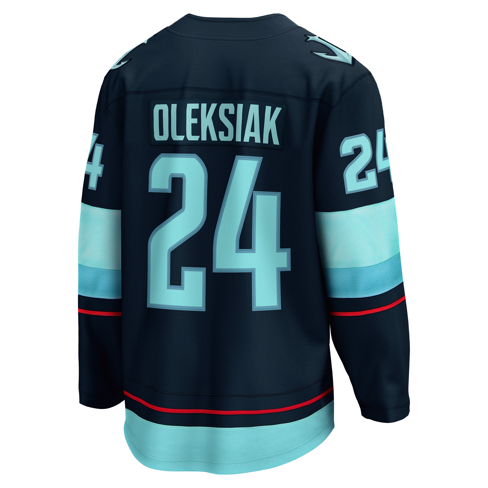 Jamie Oleksiak Seattle Kraken Home Breakaway Player Jersey - Deep Sea Blue