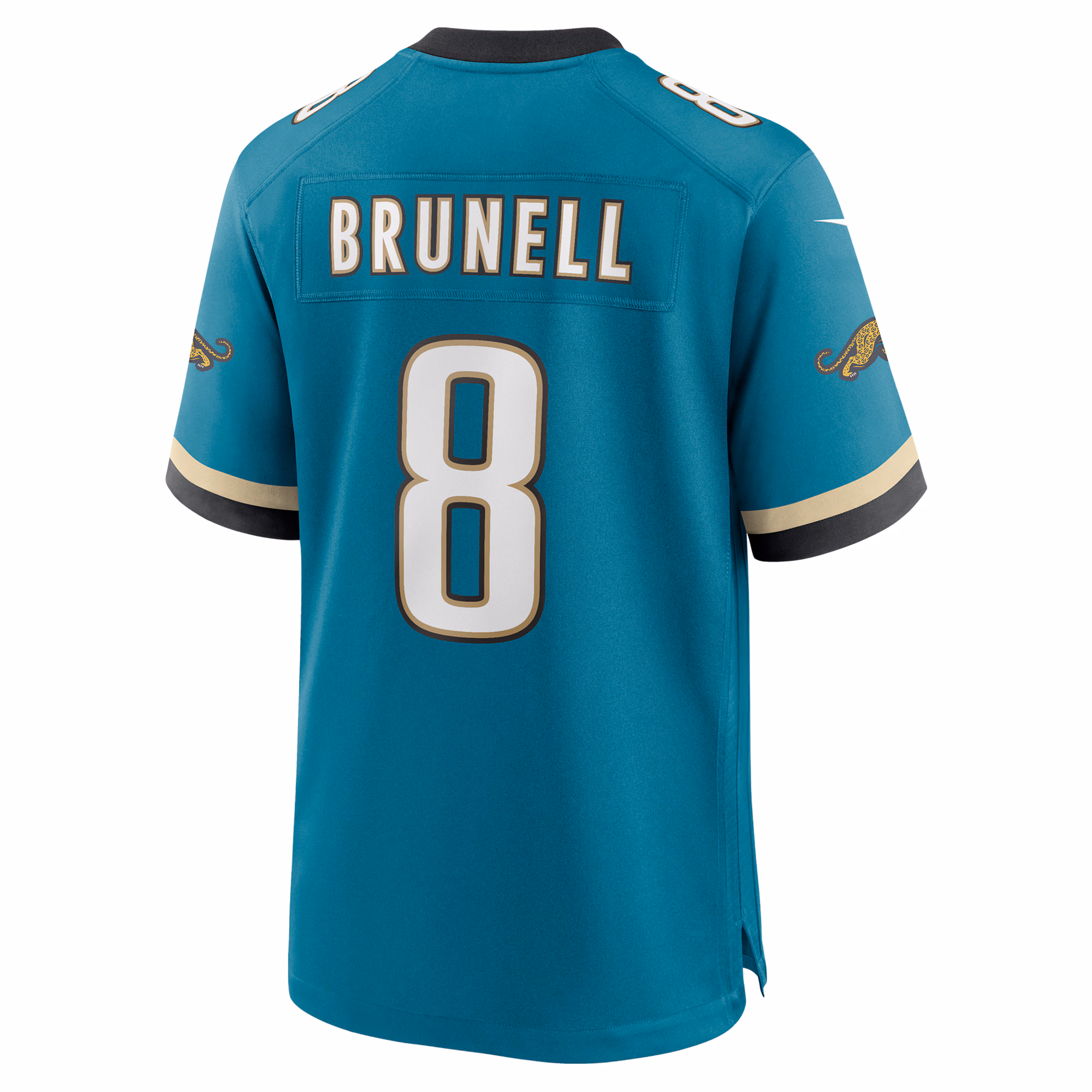 Mark Brunell Jacksonville Jaguars Prowler Throwback Retired Player Game Jersey - Teal