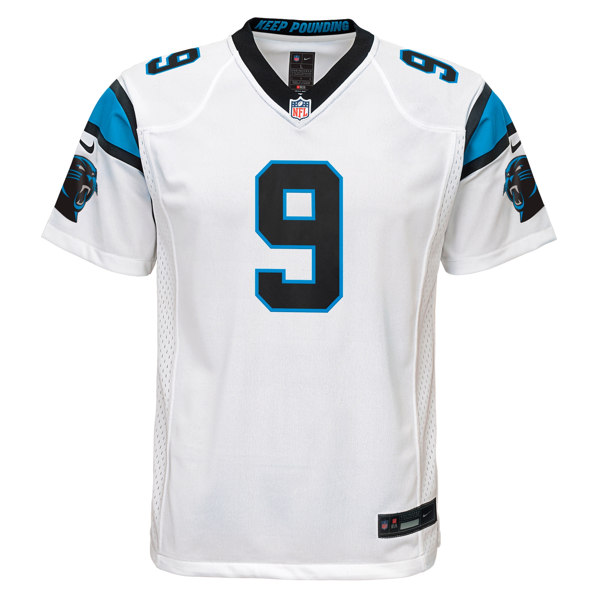 Bryce Young Carolina Panthers  Youth 2023 NFL Draft First Round Pick Game Jersey - White
