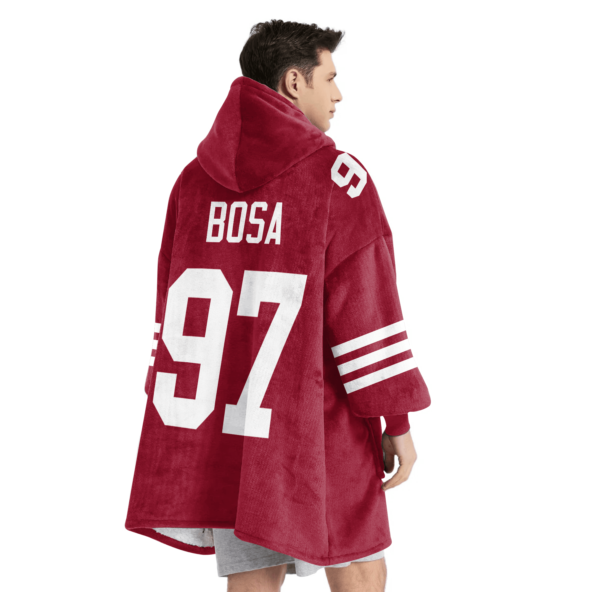 Niners San Francisco 49ers Football Unisex Blanket Hoodie
