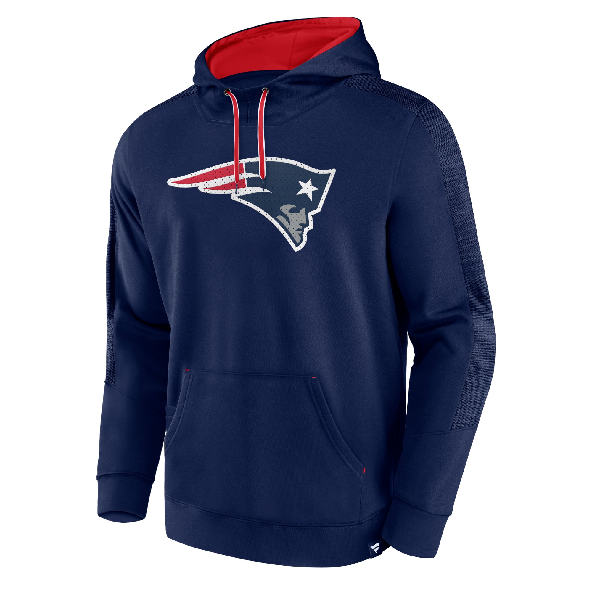 New England Patriots   Defender Evo Pullover Hoodie - Navy