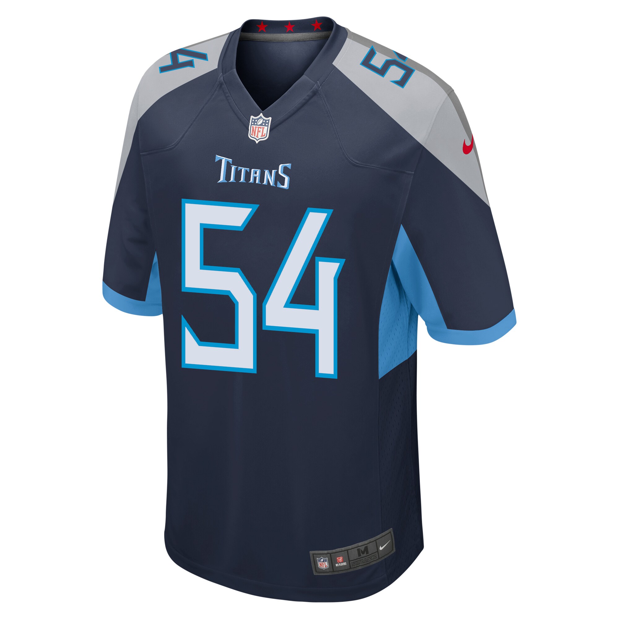 Rashaan Evans Tennessee Titans  Game Player Jersey - Navy