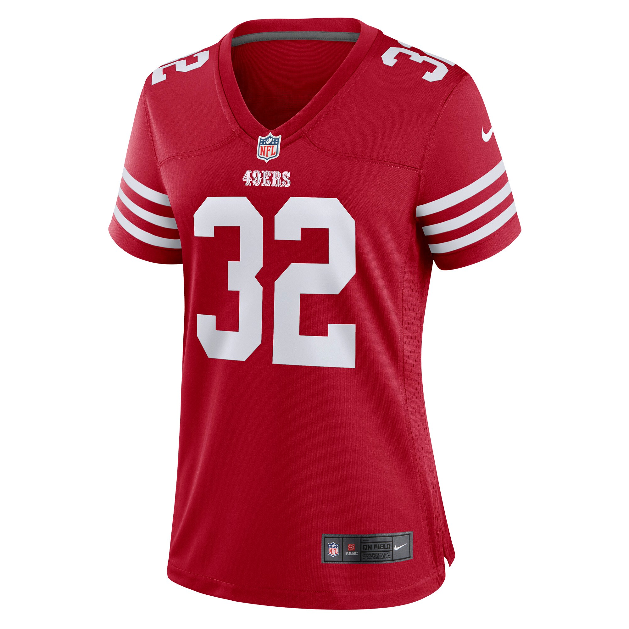 Tyrion Davis-Price San Francisco 49ers  Women's Game Player Jersey - Scarlet