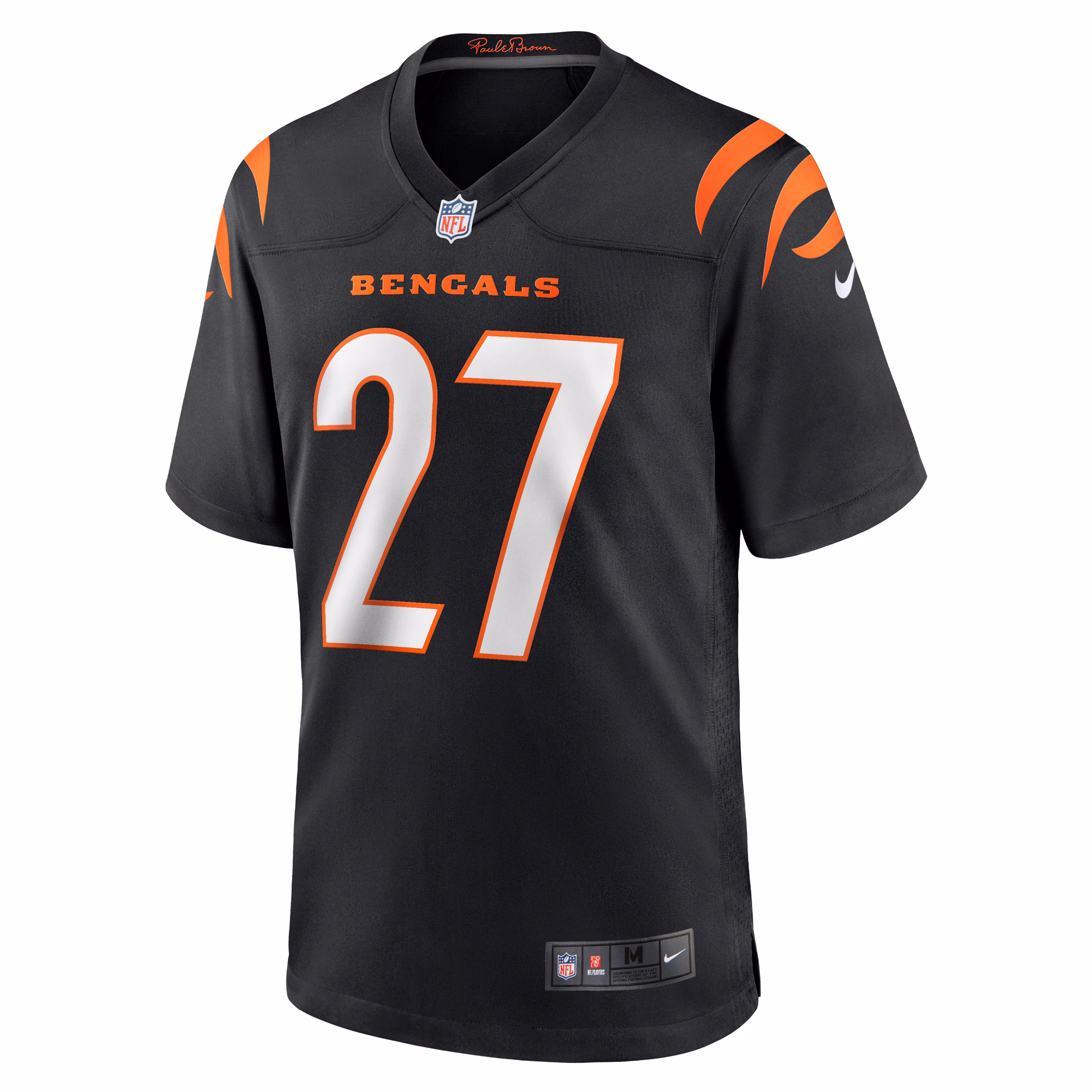 Battle Cincinnati Bengals Team Game Jersey -  Black