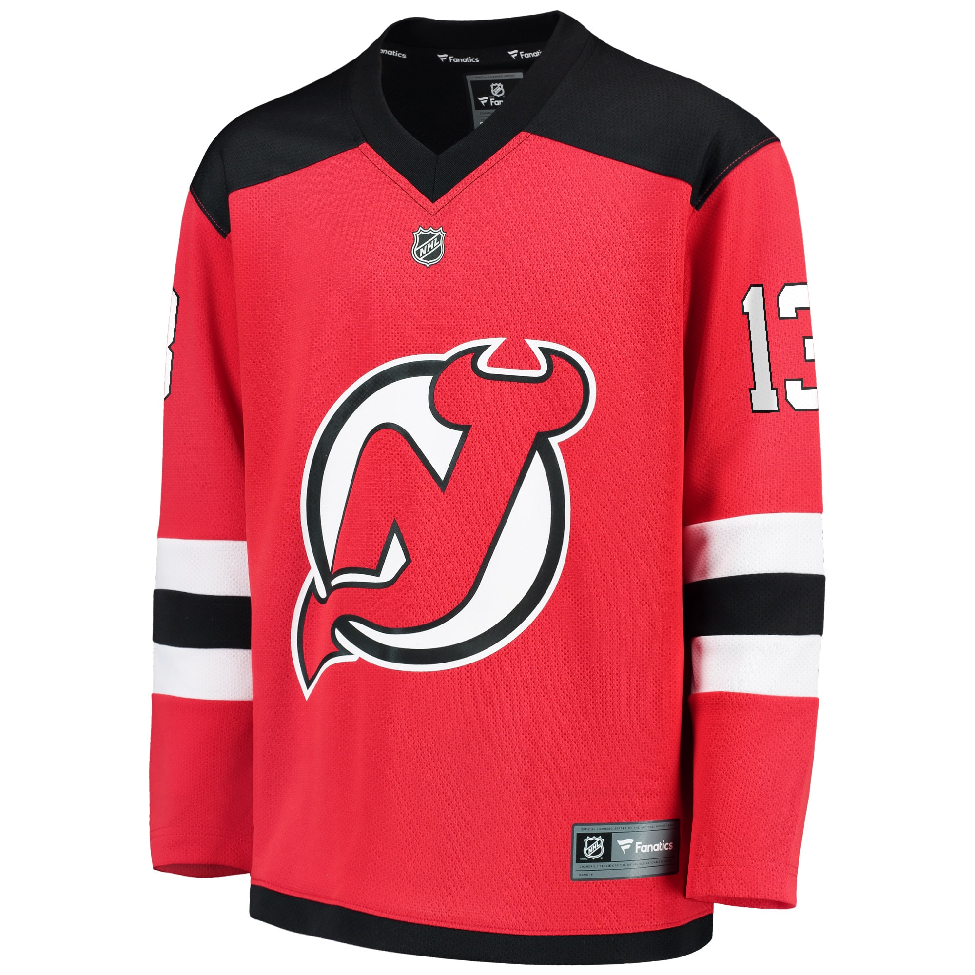 Nico Hischier New Jersey Devils Youth Replica Player Jersey - Red