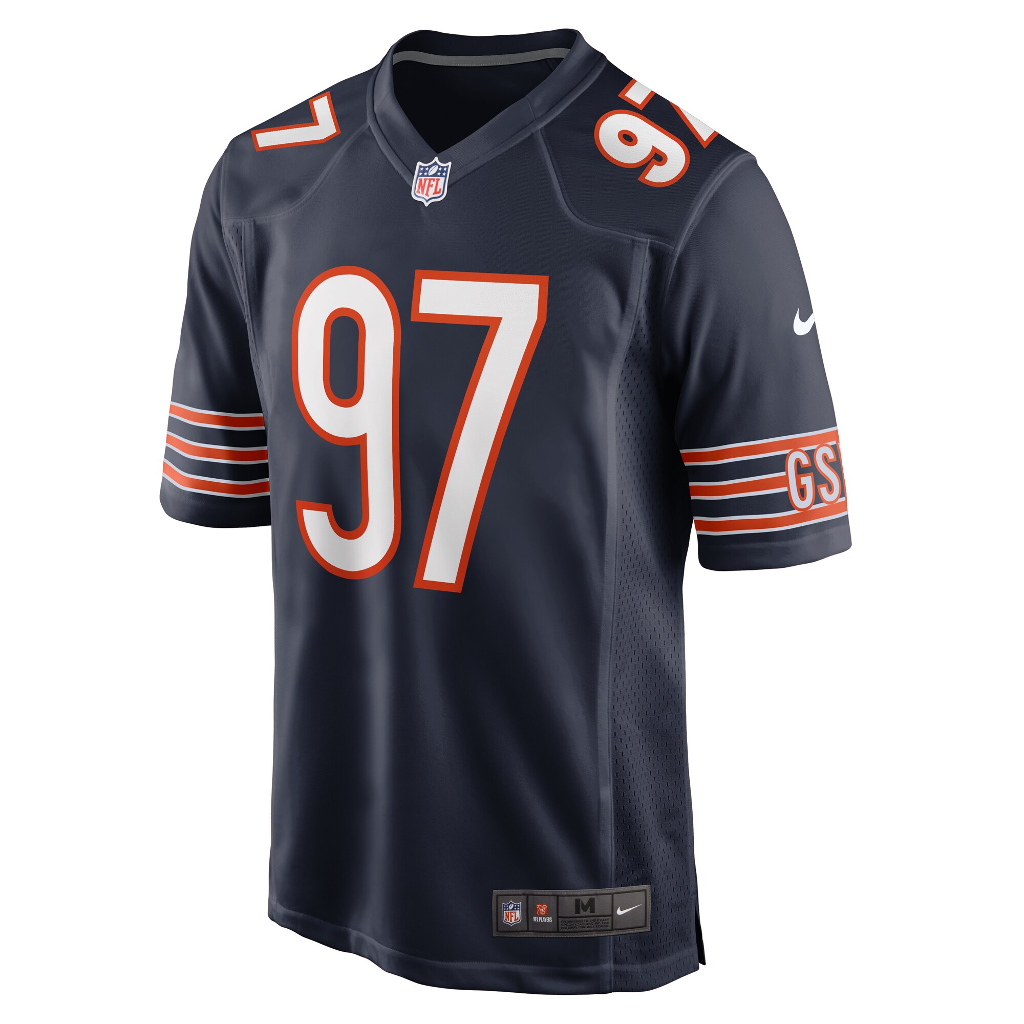 Andrew Billings Chicago Bears Game Jersey - Navy