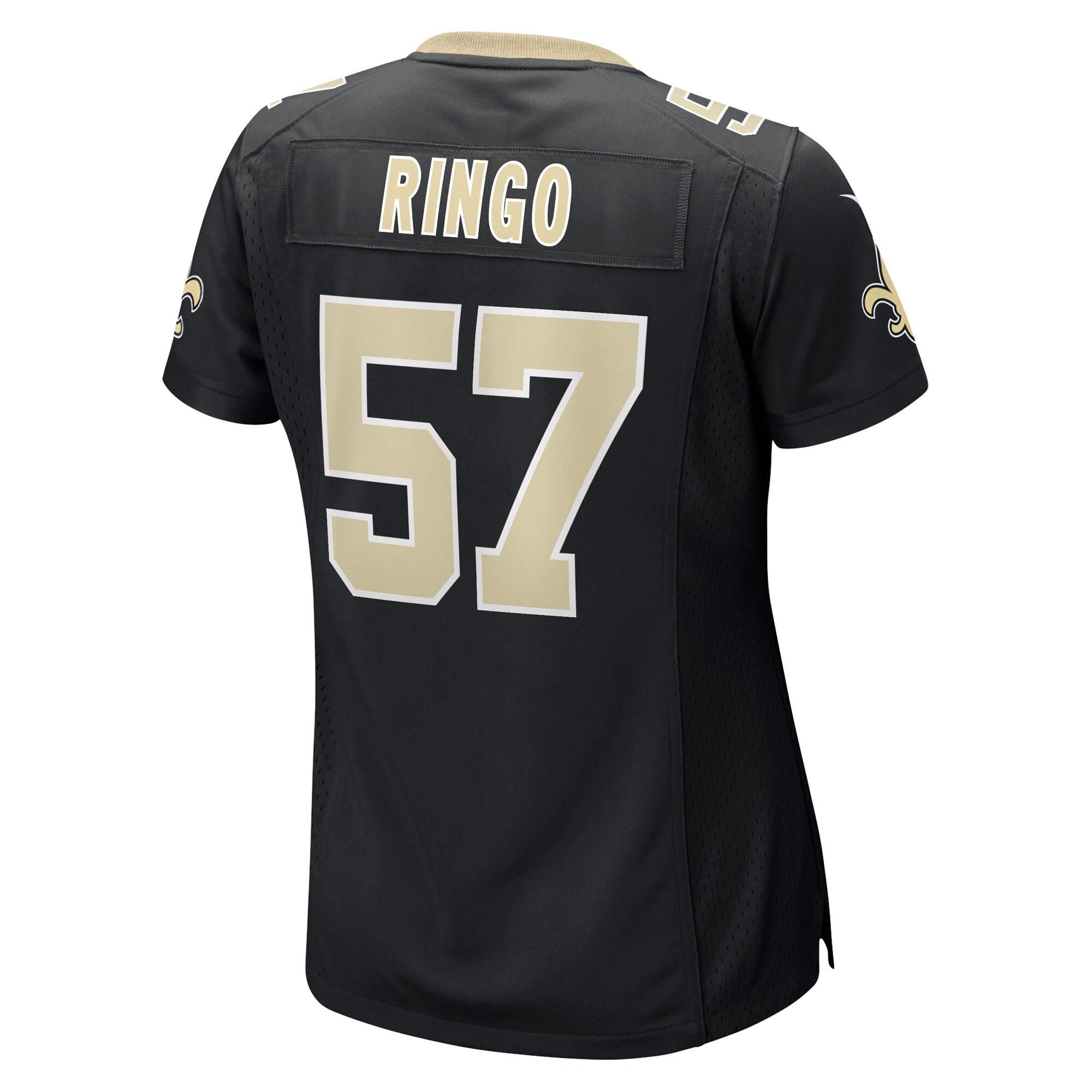 Christian Ringo New Orleans Saints Women's Game Player Jersey - Black