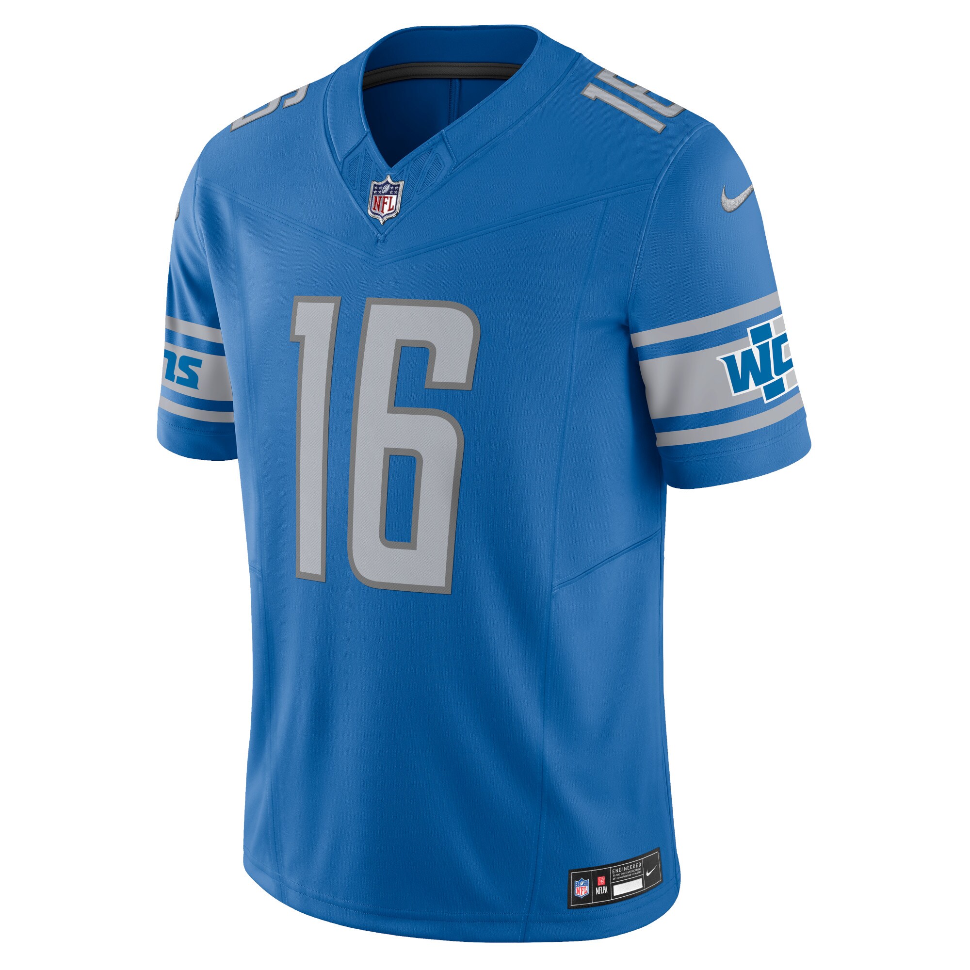 Jared Goff Detroit Lions  Vapor F.U.S.E. Limited Jersey - Blue