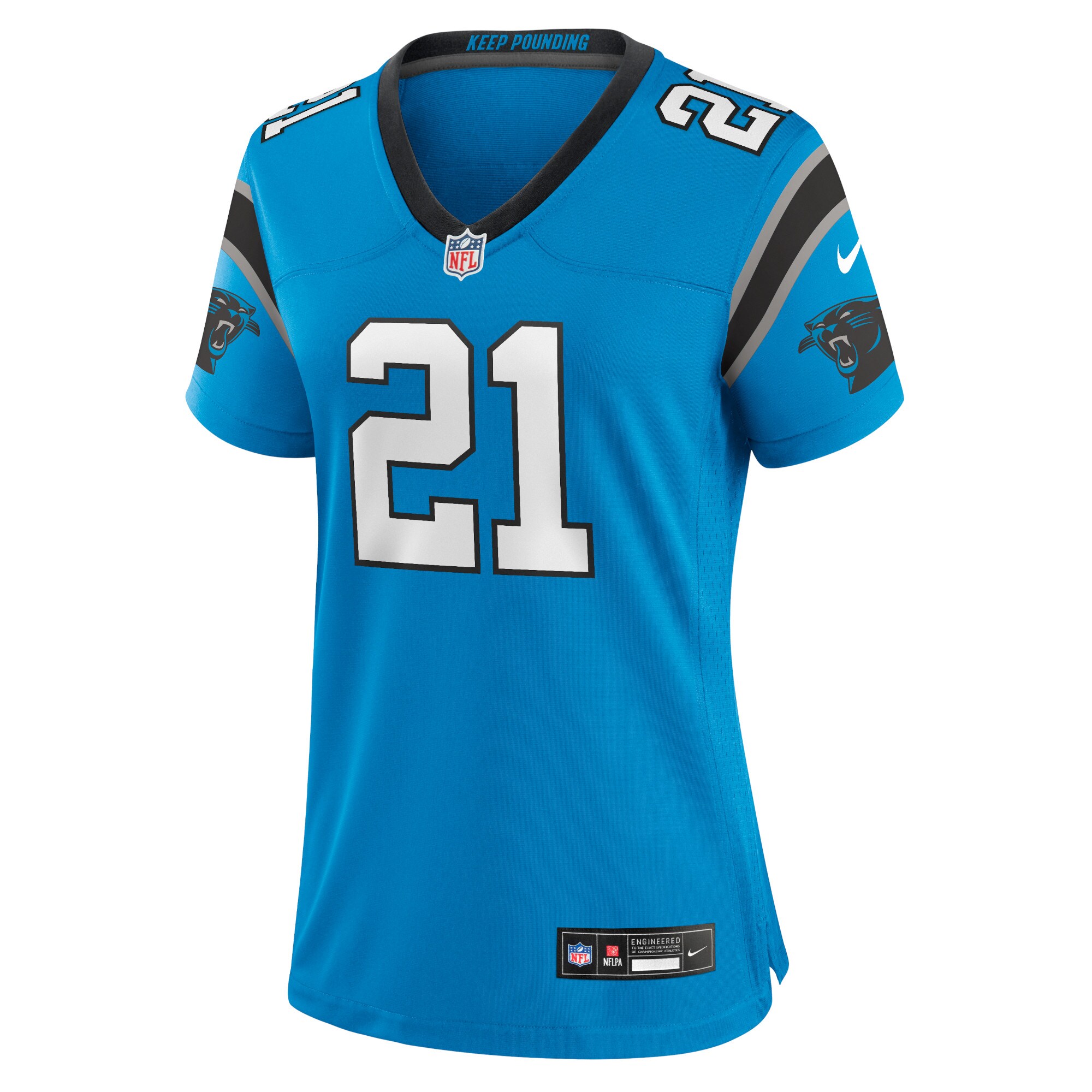 Jeremy Chinn Carolina Panthers  Women's Alternate Game Jersey - Blue