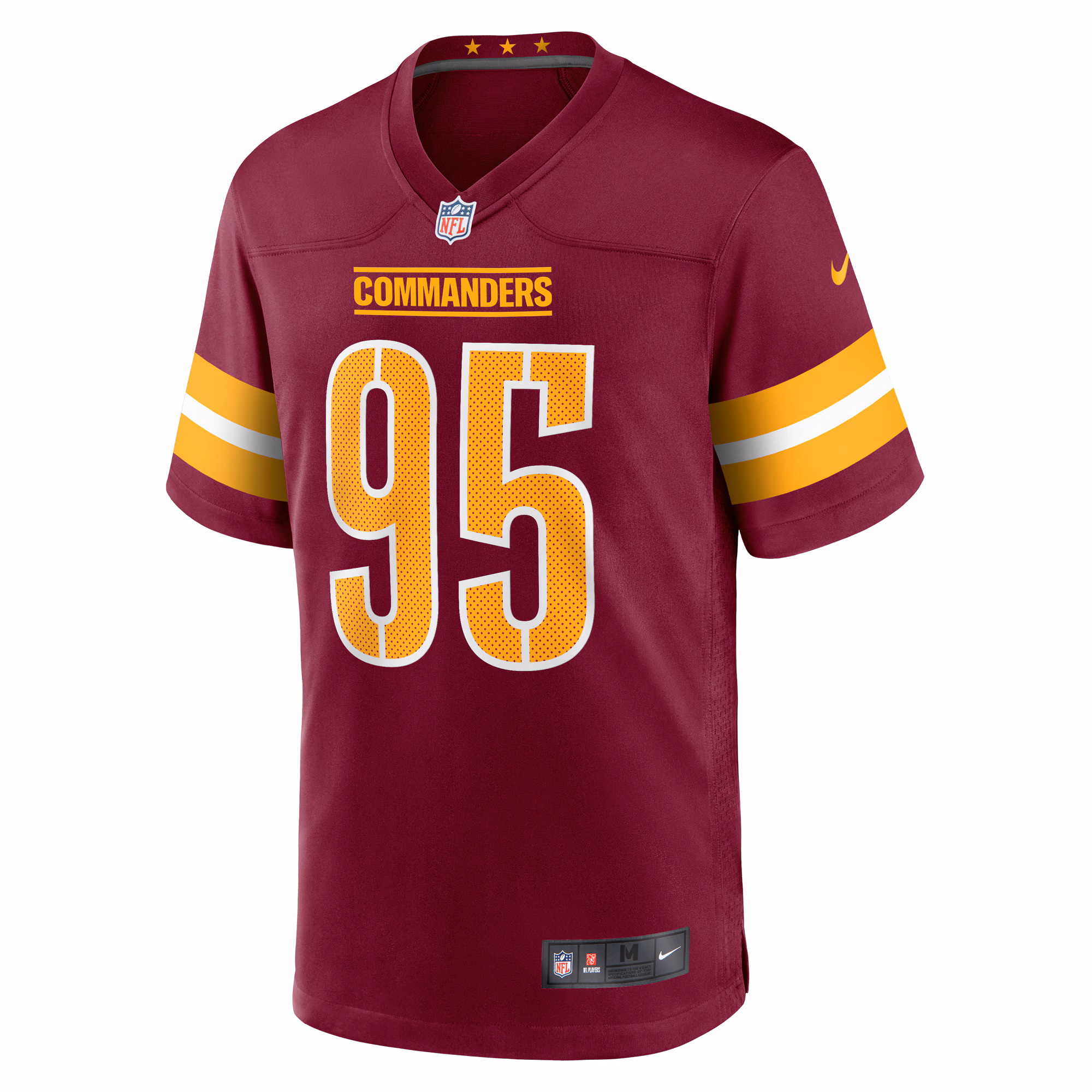 Casey Toohill Washington Commanders  Game Jersey -  Burgundy