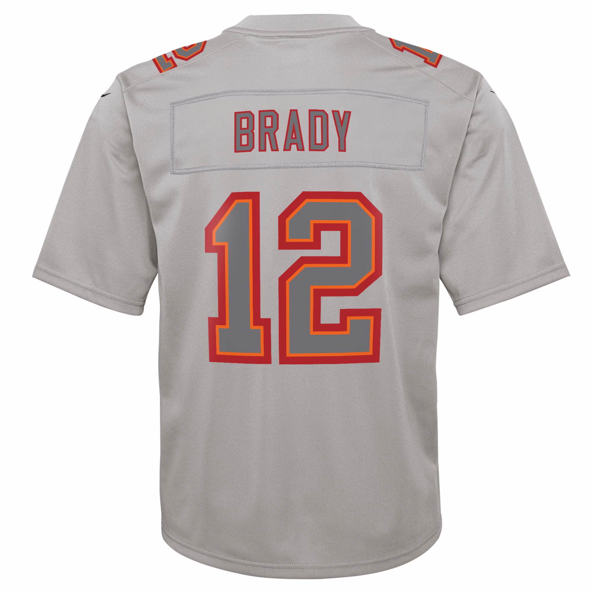 Tom Brady Tampa Bay Buccaneers Youth Atmosphere Game Jersey - Gray