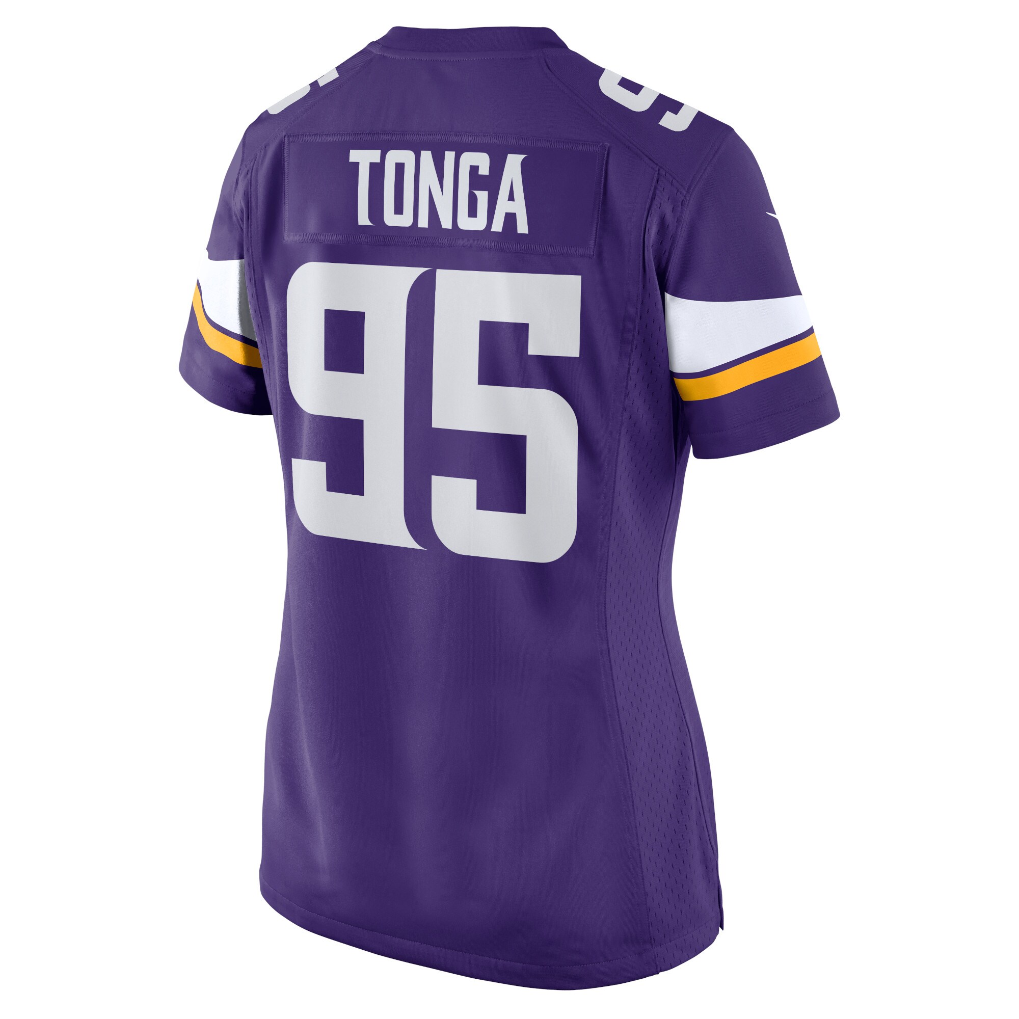 Khyiris Tonga Minnesota Vikings  Women's Home Game Player Jersey - Purple