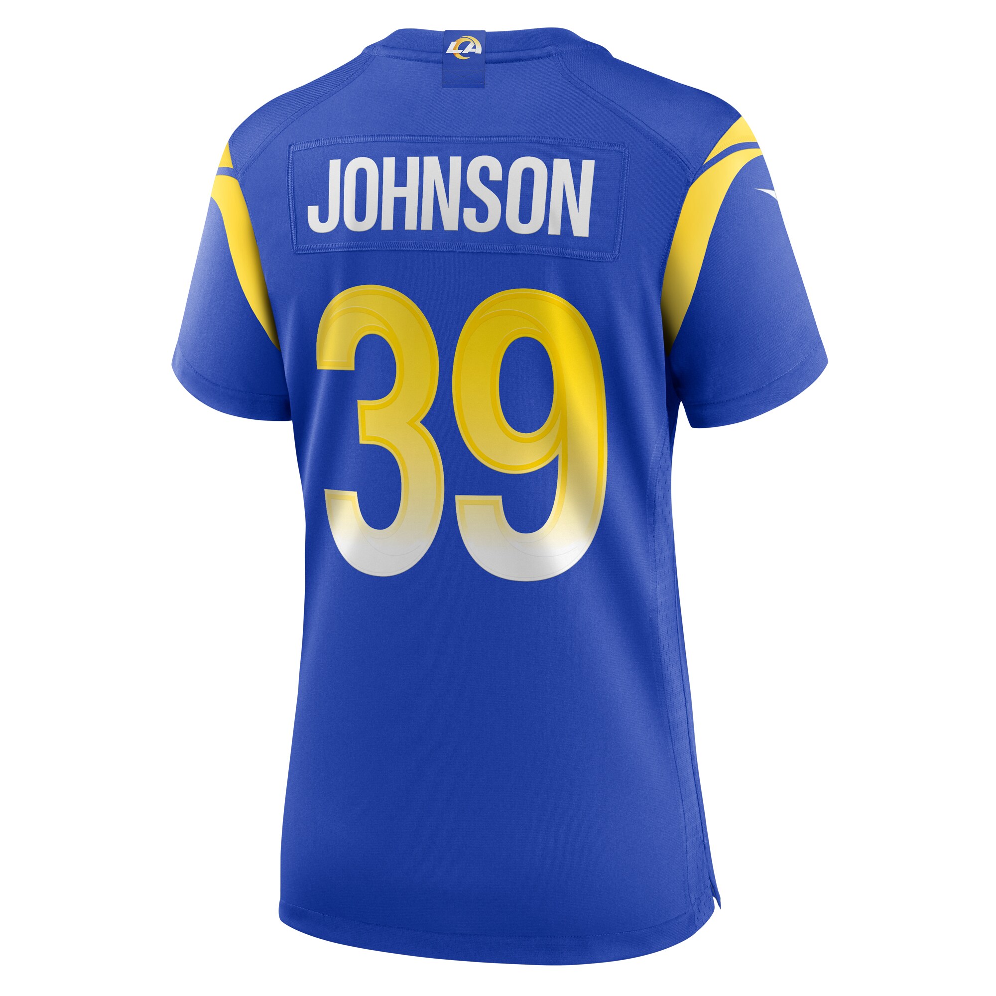 Quindell Johnson Los Angeles Rams  Women's Home Game Jersey - Royal