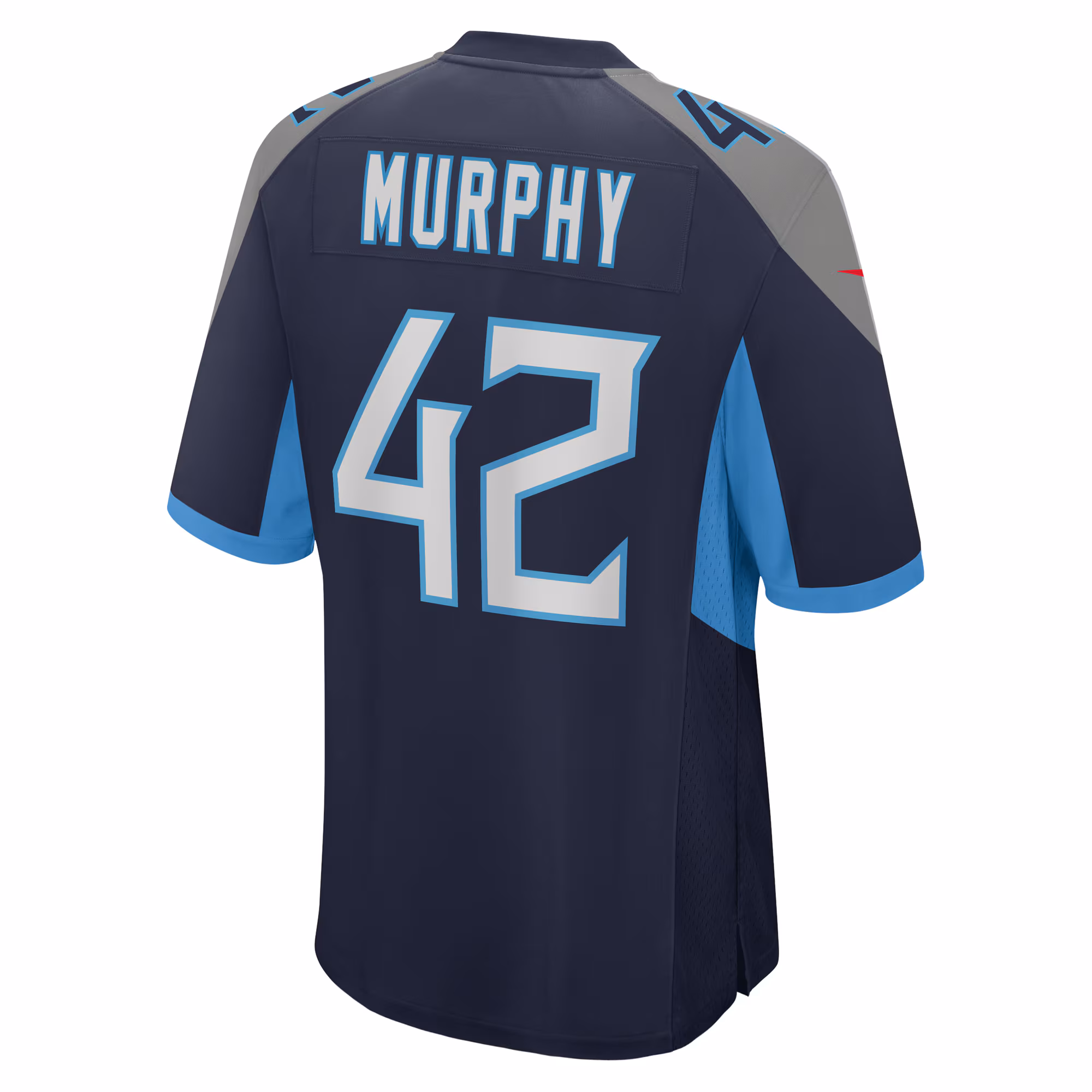Caleb Murphy Tennessee Titans Team Game Jersey -  Navy